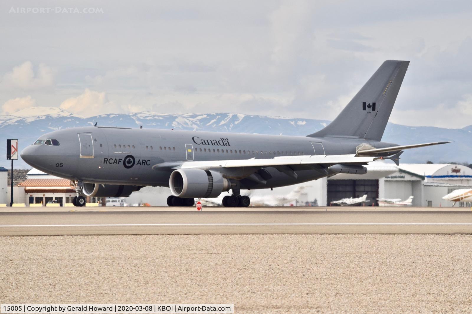 15005, 1987 Airbus CC-150 Polaris (A310-304(F)) C/N 441, Landing roll out on 10R.