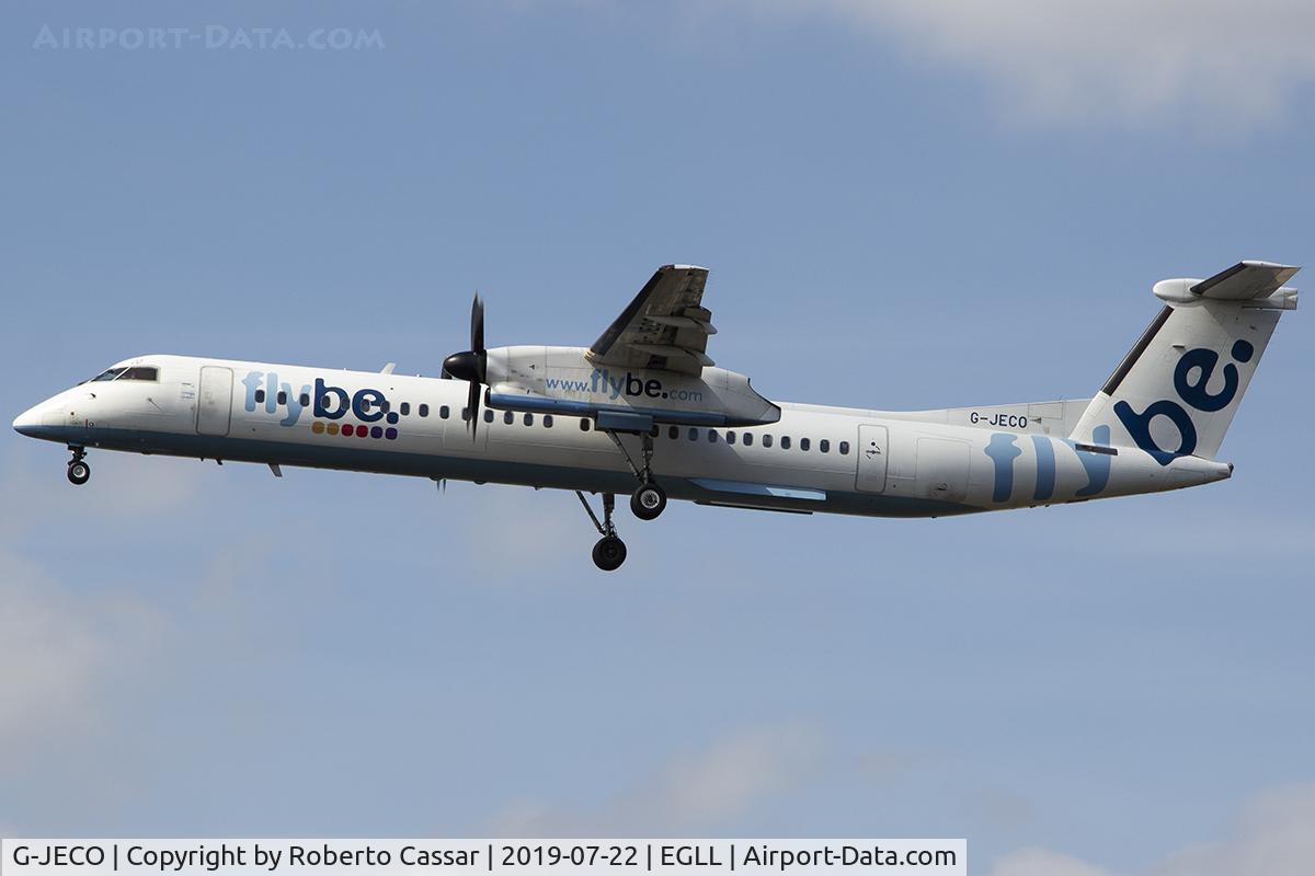G-JECO, 2006 De Havilland Canada DHC-8-402Q Dash 8 C/N 4126, Heathrow