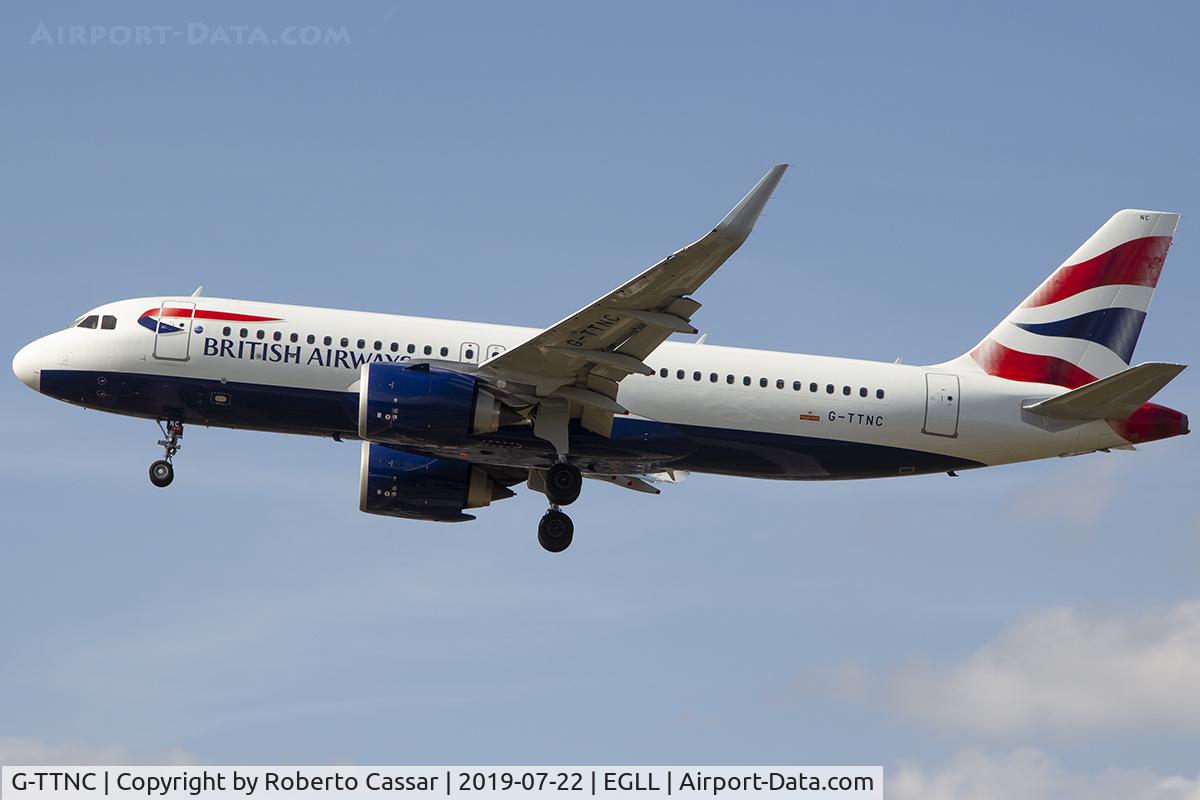 G-TTNC, 2018 Airbus A320-251N C/N 8173, Heathrow