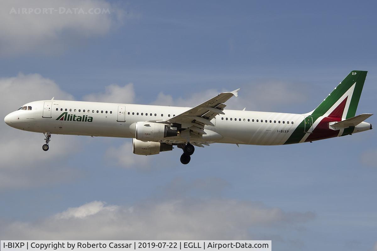 I-BIXP, 1996 Airbus A321-112 C/N 583, Heathrow