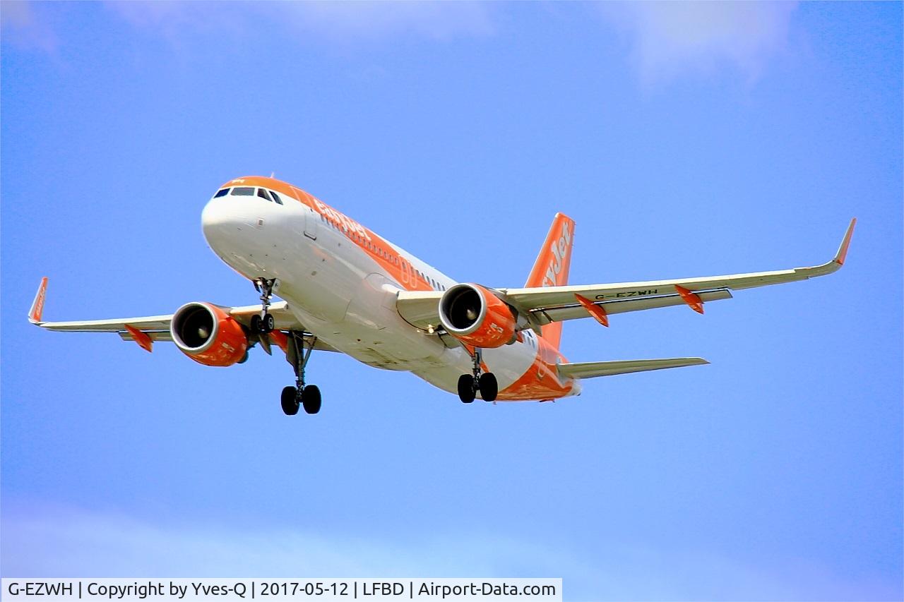 G-EZWH, 2013 Airbus A320-214 C/N 5542, Airbus A320-214, Short approach rwy 23, Bordeaux-Mérignac airport (LFBD-BOD)