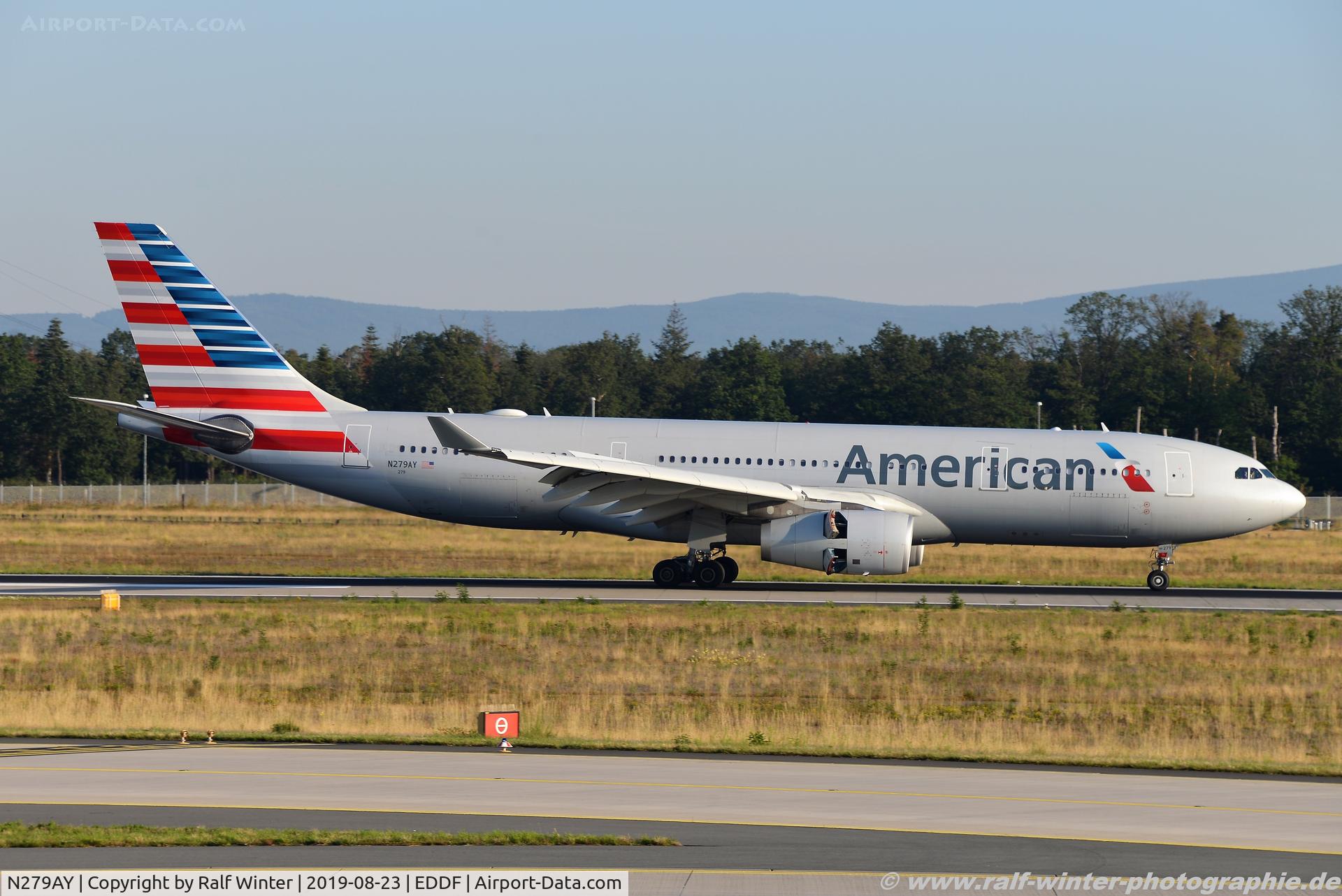 N279AY, 2009 Airbus A330-243 C/N 1011, Airbus A330-243 - AA AAL American Airlines - 1011 - N279AY - 23.08.2019 - FRA