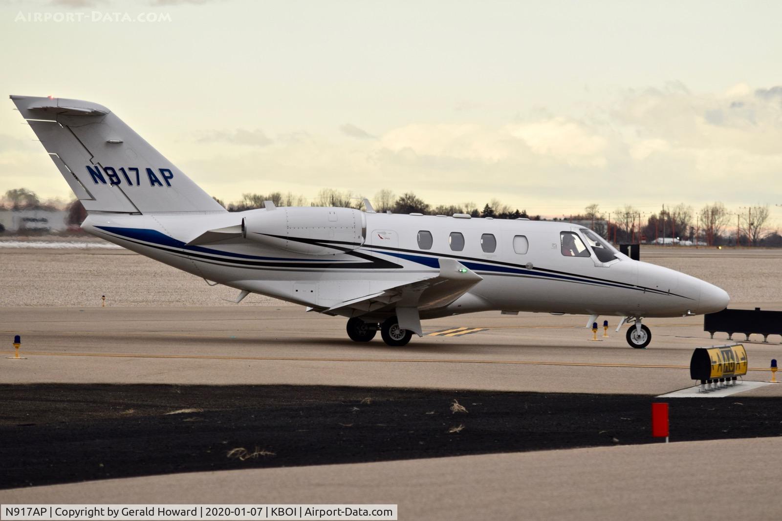N917AP, 2016 Cessna 525 Citation M2 C/N 525-0917, Taxiing on Alpha.