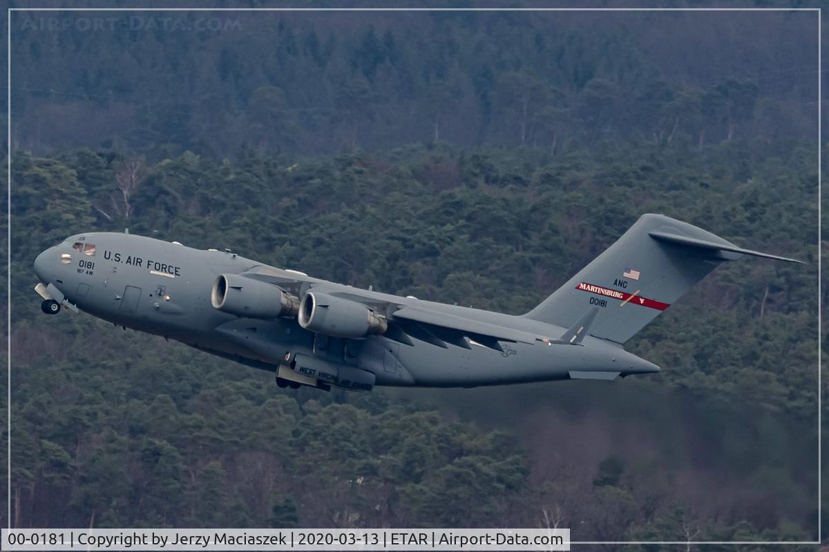 00-0181, 2000 Boeing C-17A Globemaster III C/N 50089/F088/P81, Boeing C-17A Globemaster III,