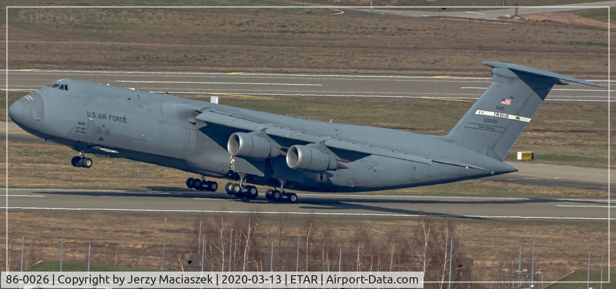 86-0026, Lockheed C-5M Super Galaxy C/N 500-0112, Lockheed C-5M Super Galaxy