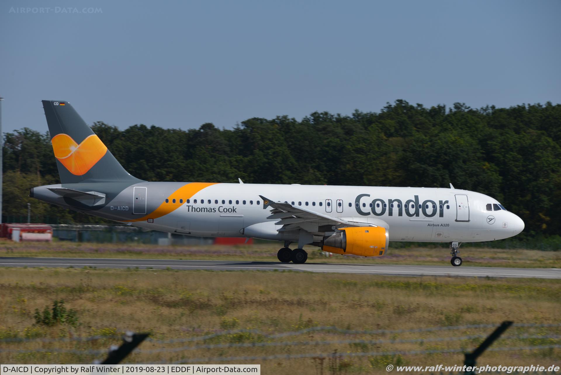 D-AICD, 1998 Airbus A320-212 C/N 0884, Airbus A320-212 - DE CFG Condor - 884 - D-AICD - 23.08.2019 - FRA