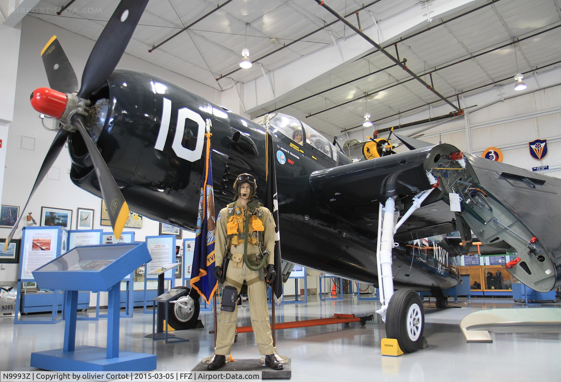 N9993Z, 1940 Grumman AF-2S C/N 126731, CAF AZ