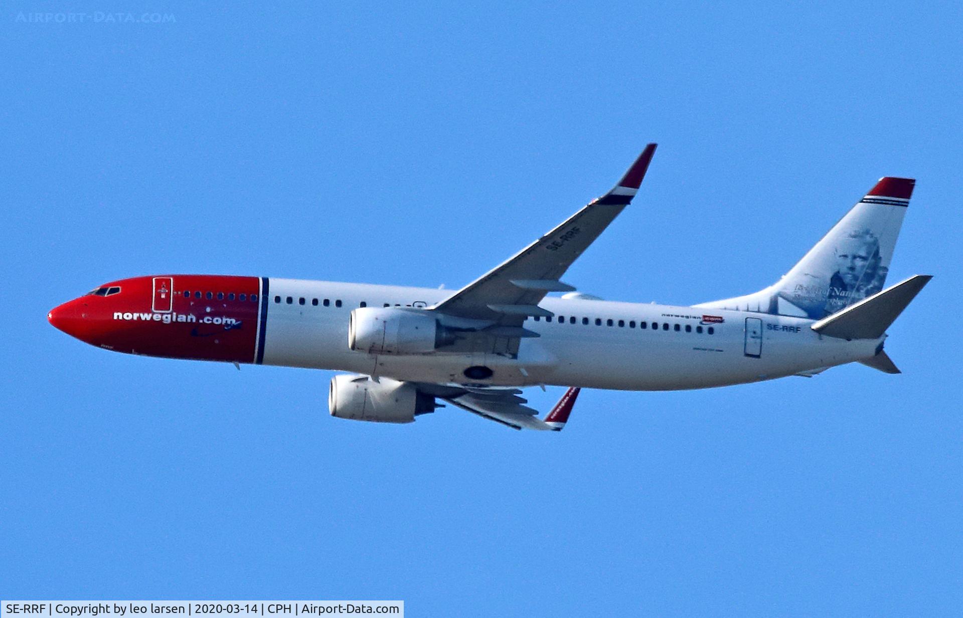 SE-RRF, 2010 Boeing 737-8JP C/N 39004, Copenhagen 14.3.2020. ex LN-DYF 