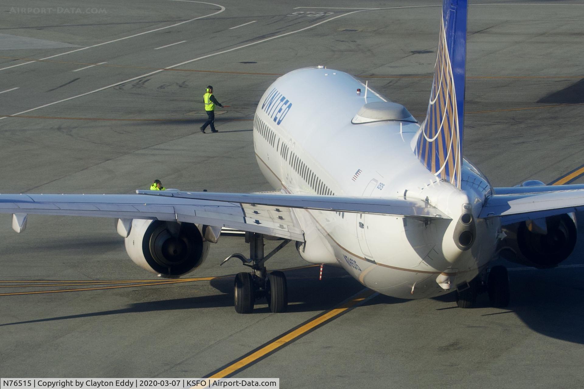 N76515, 2008 Boeing 737-824 C/N 31623, Sky Terrace SFO 2020.