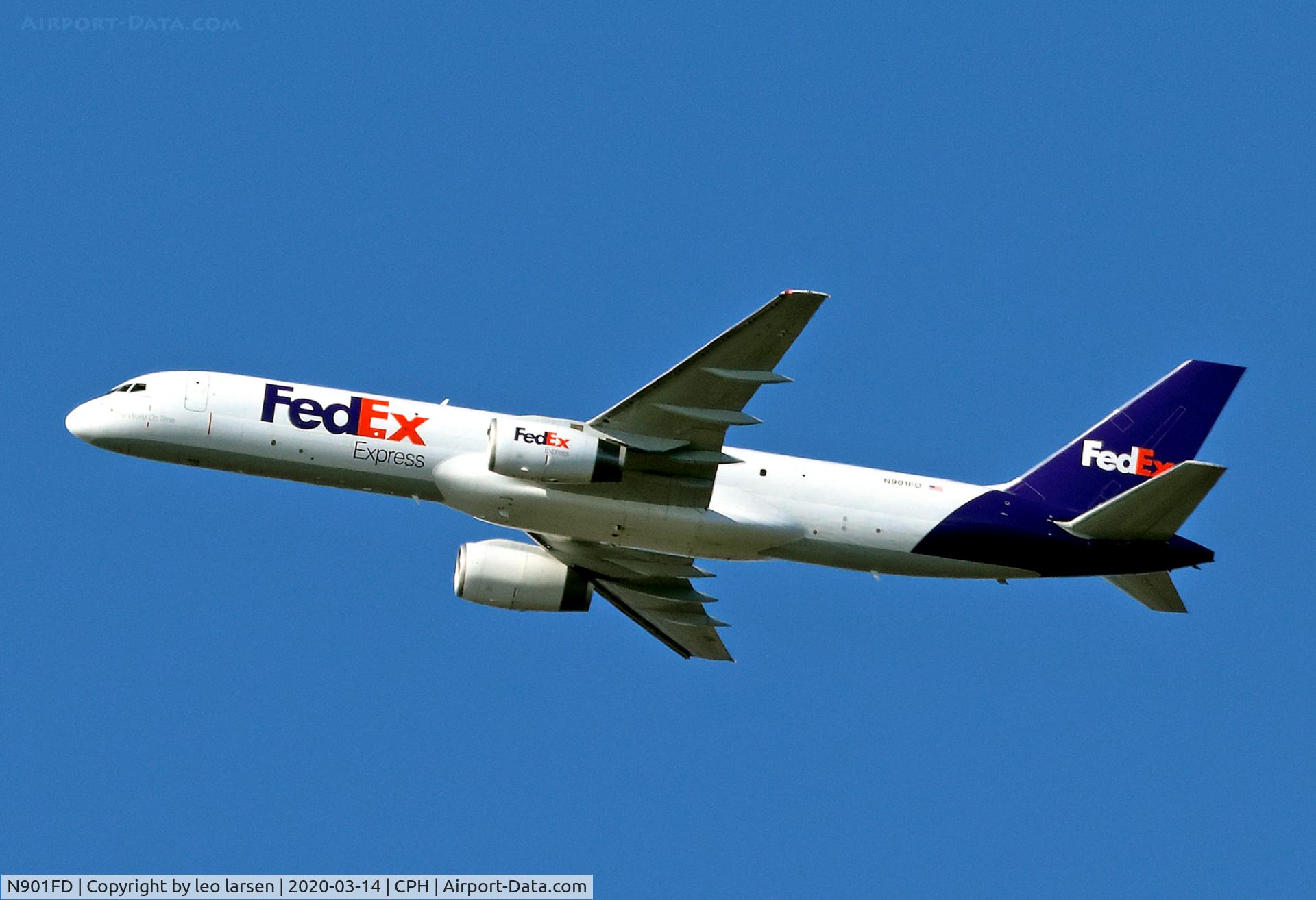 N901FD, 1993 Boeing 757-2B7 C/N 27122, Copenhagen 14.3.2020