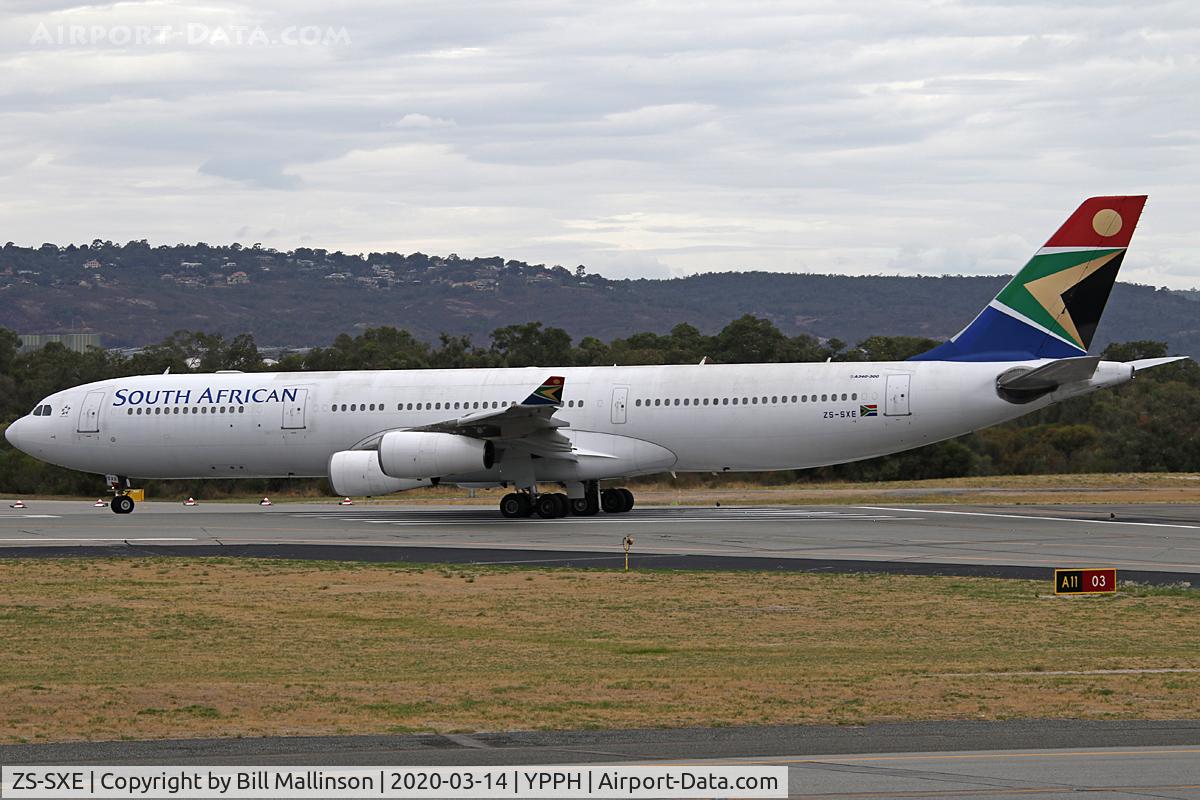 ZS-SXE, 2004 Airbus A340-313X C/N 646, READY TO GO HOME TO JNB