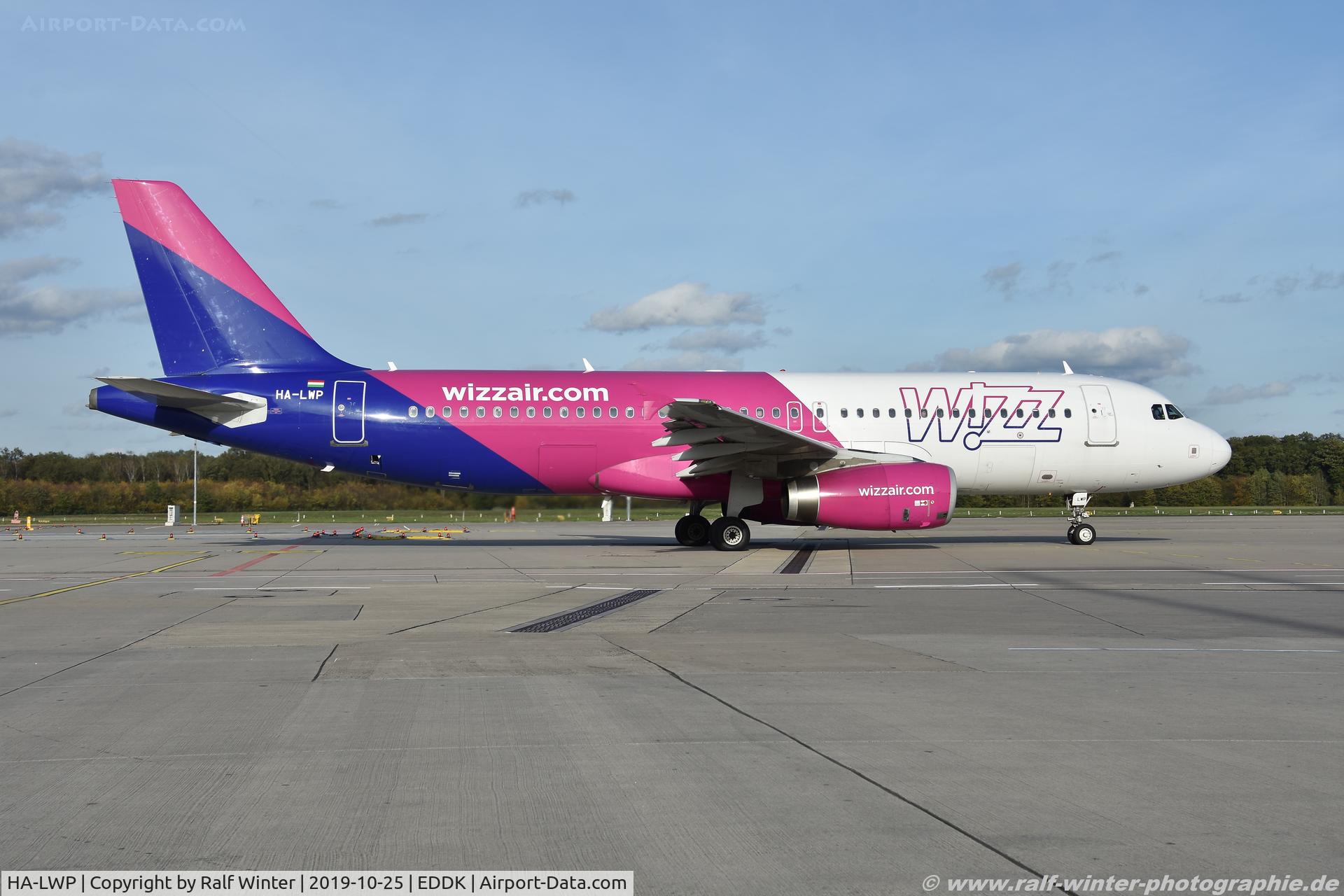 HA-LWP, 2012 Airbus A320-232 C/N 5139, Airbus A320-232 - W6 WZZ Wizz Air - 5139 - HA-LWP - 25.10.2019 - CGN