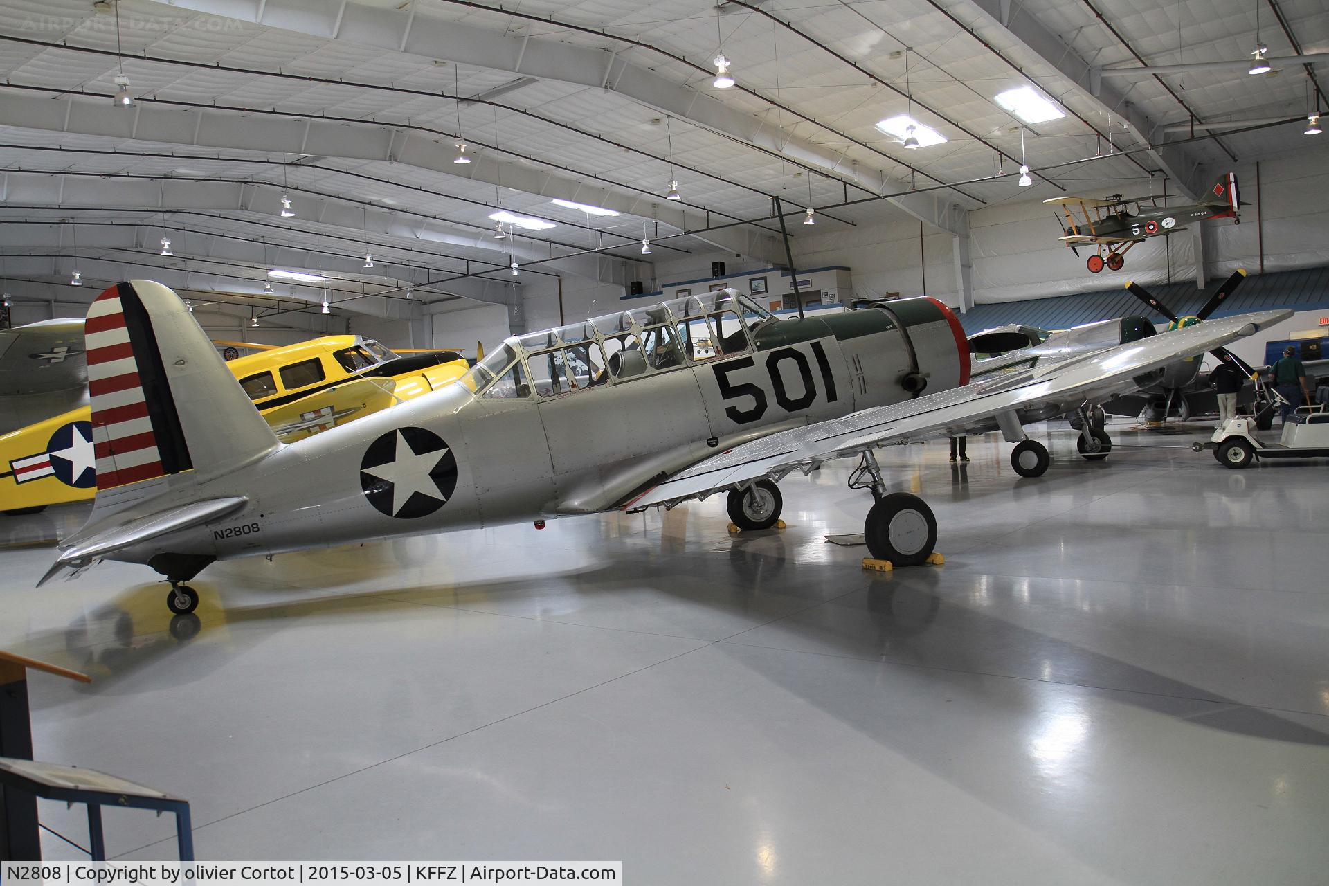 N2808, 1942 Vultee BT-13A Valiant C/N 6488, CAF arizona