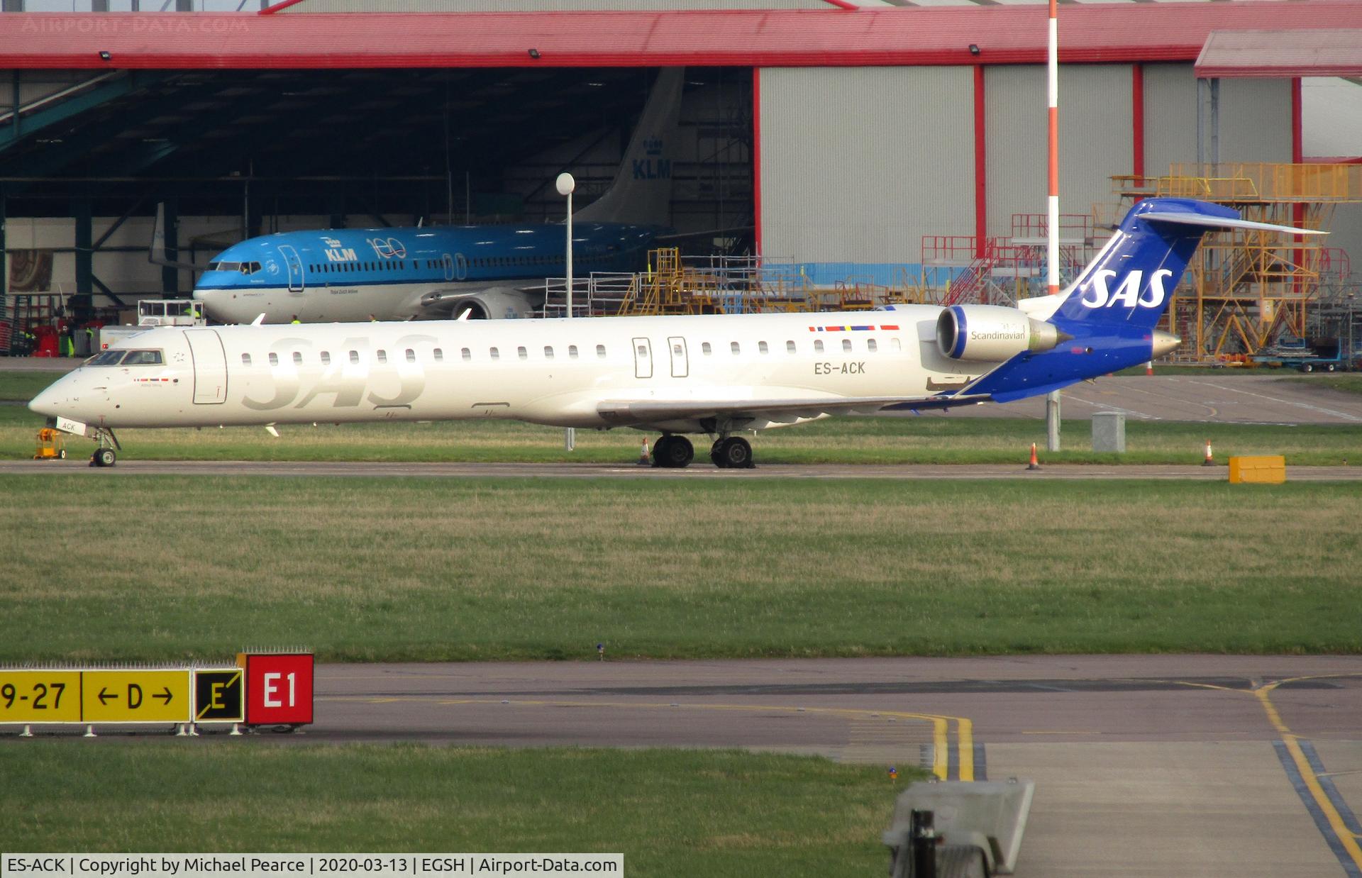 ES-ACK, 2009 Bombardier CRJ-900 (CL-600-2D24) C/N 15211, 