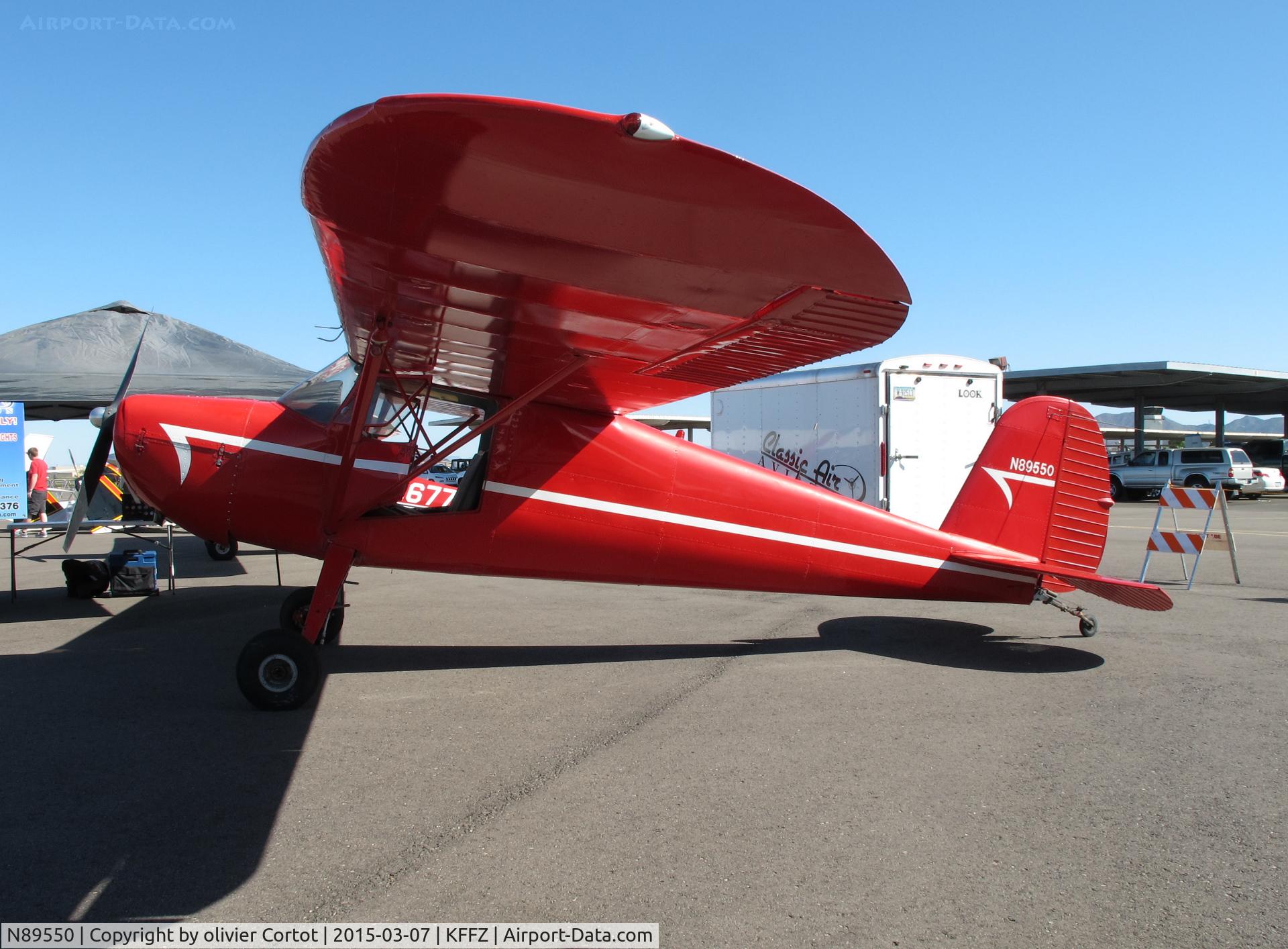 N89550, 1946 Cessna 120 C/N 8590, profil view