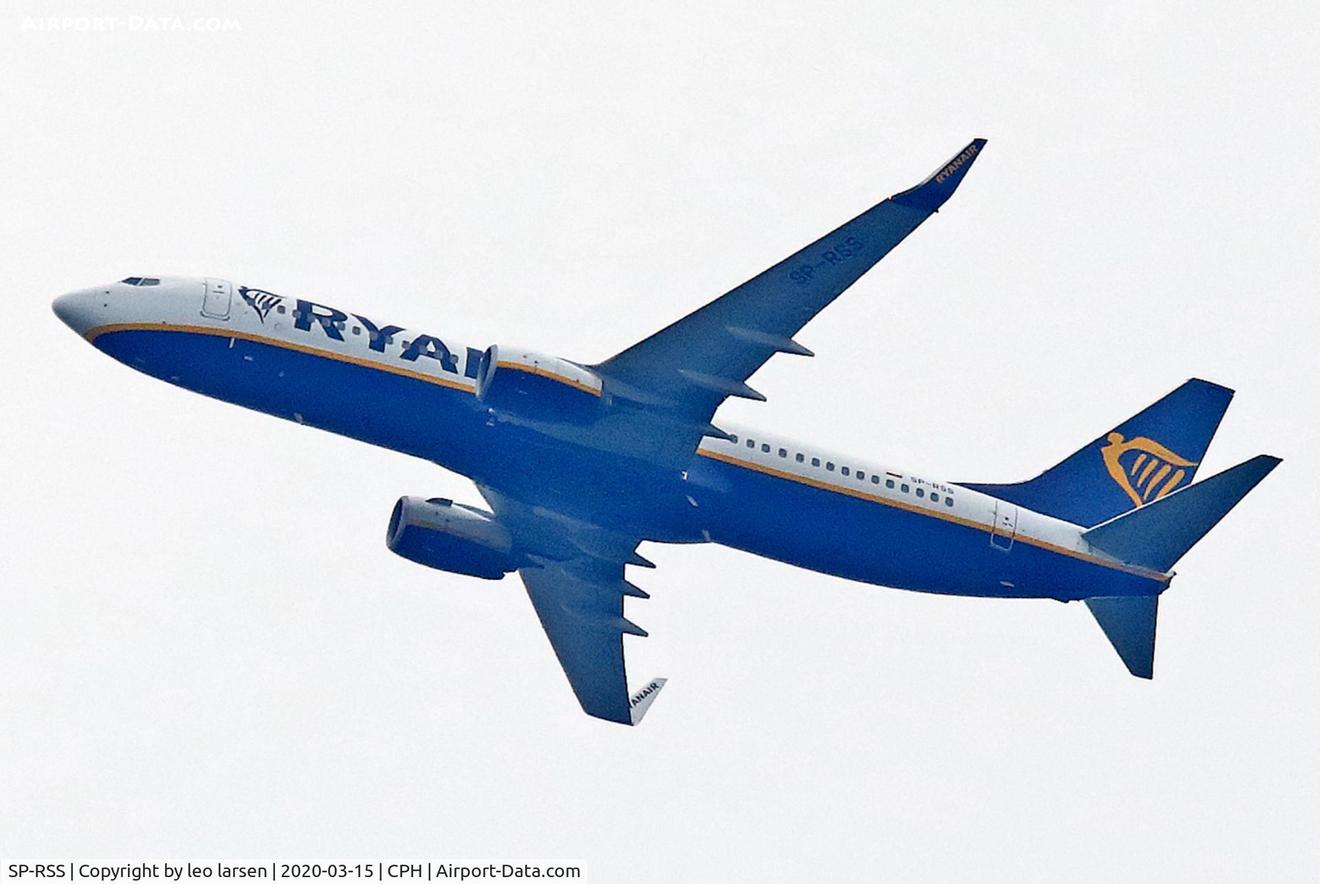 SP-RSS, 2018 Boeing 737-8AS C/N 44835, Copenhagen 15.3.2020