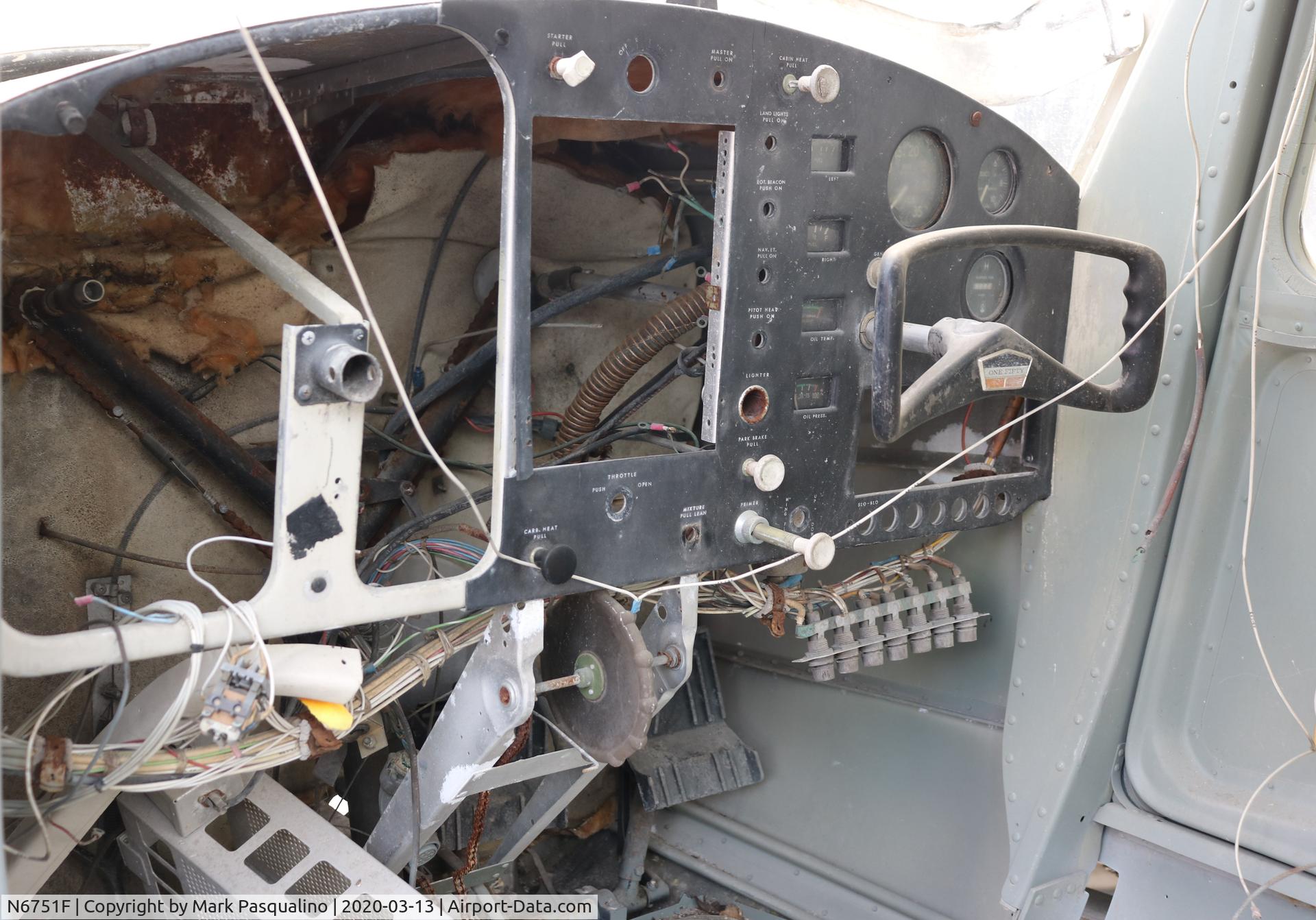 N6751F, 1966 Cessna 150F C/N 15063351, Cessna 150F
