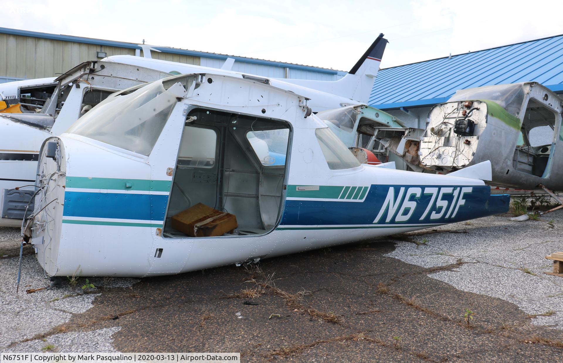 N6751F, 1966 Cessna 150F C/N 15063351, Cessna 150F