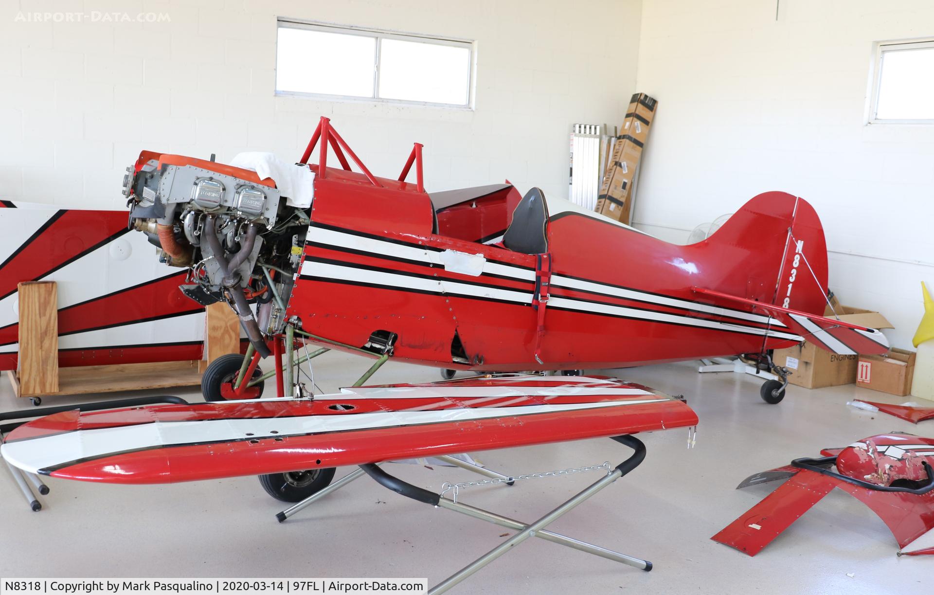 N8318, 1972 Pitts S-1C Special C/N 6223, Pitts S-1C Special