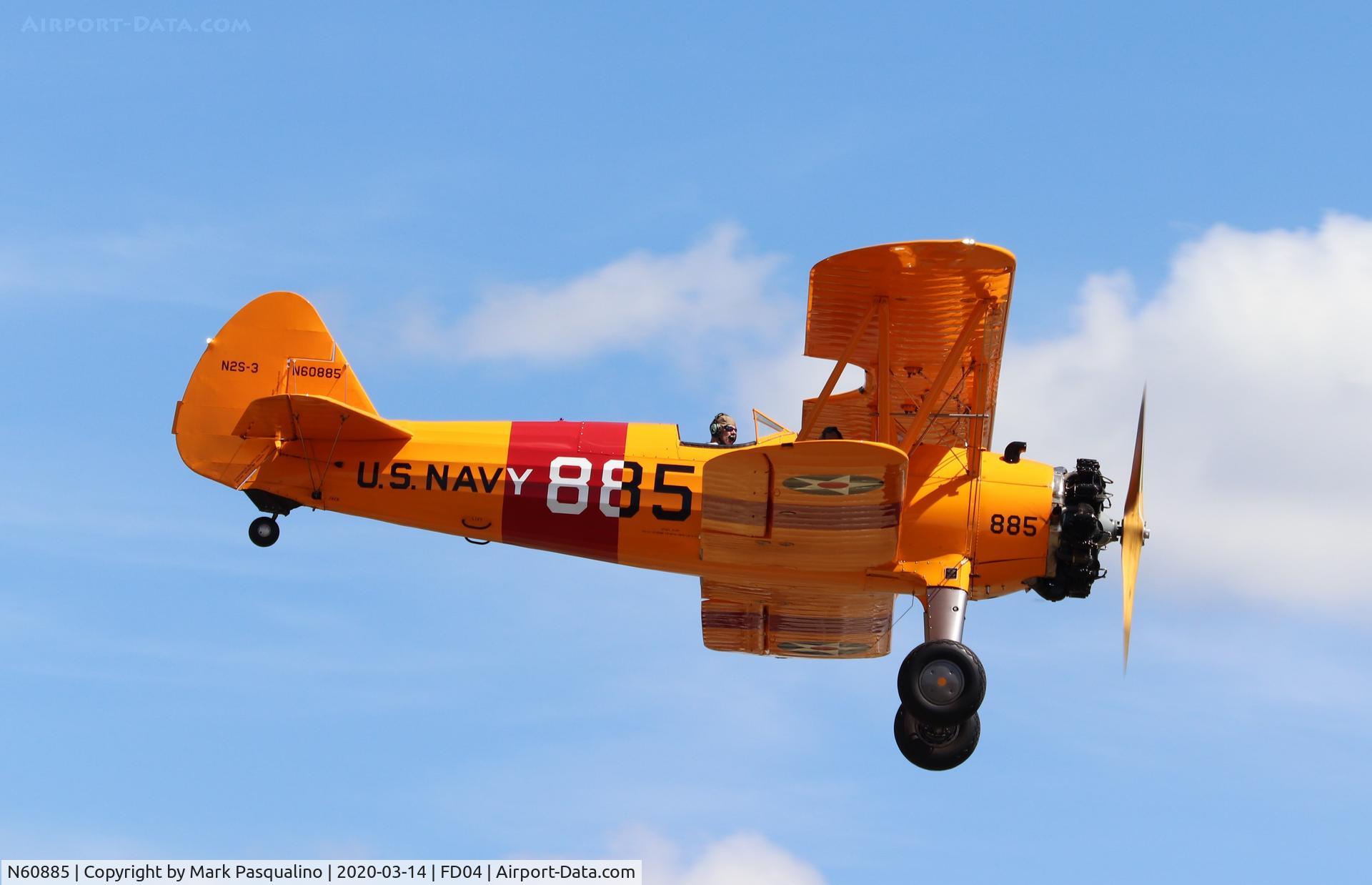 N60885, 1941 Boeing A75N1(PT17) C/N 75-2757, Stearman