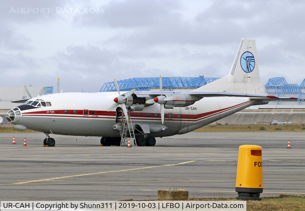 UR-CAH, 1968 Antonov An-30 C/N 8345604, Parked at the Cargo area... W/o 1 day later on approach at Lviv Airport...