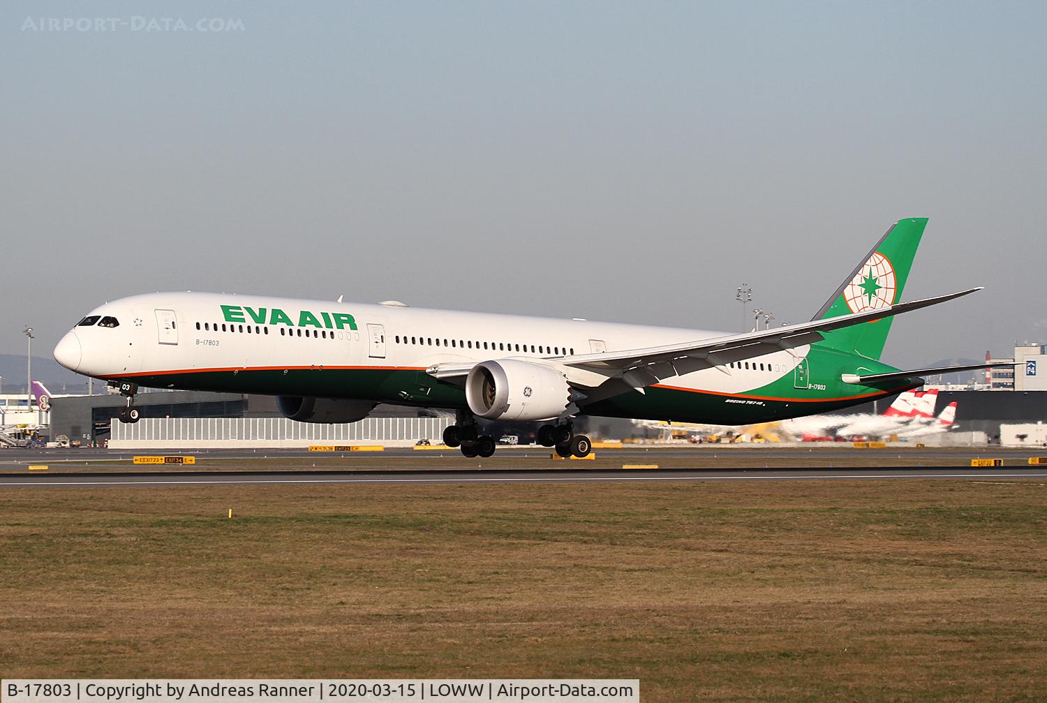 B-17803, 2019 Boeing 787-10 Dreamliner Dreamliner C/N 63511, Eva Air Boeing 787-10