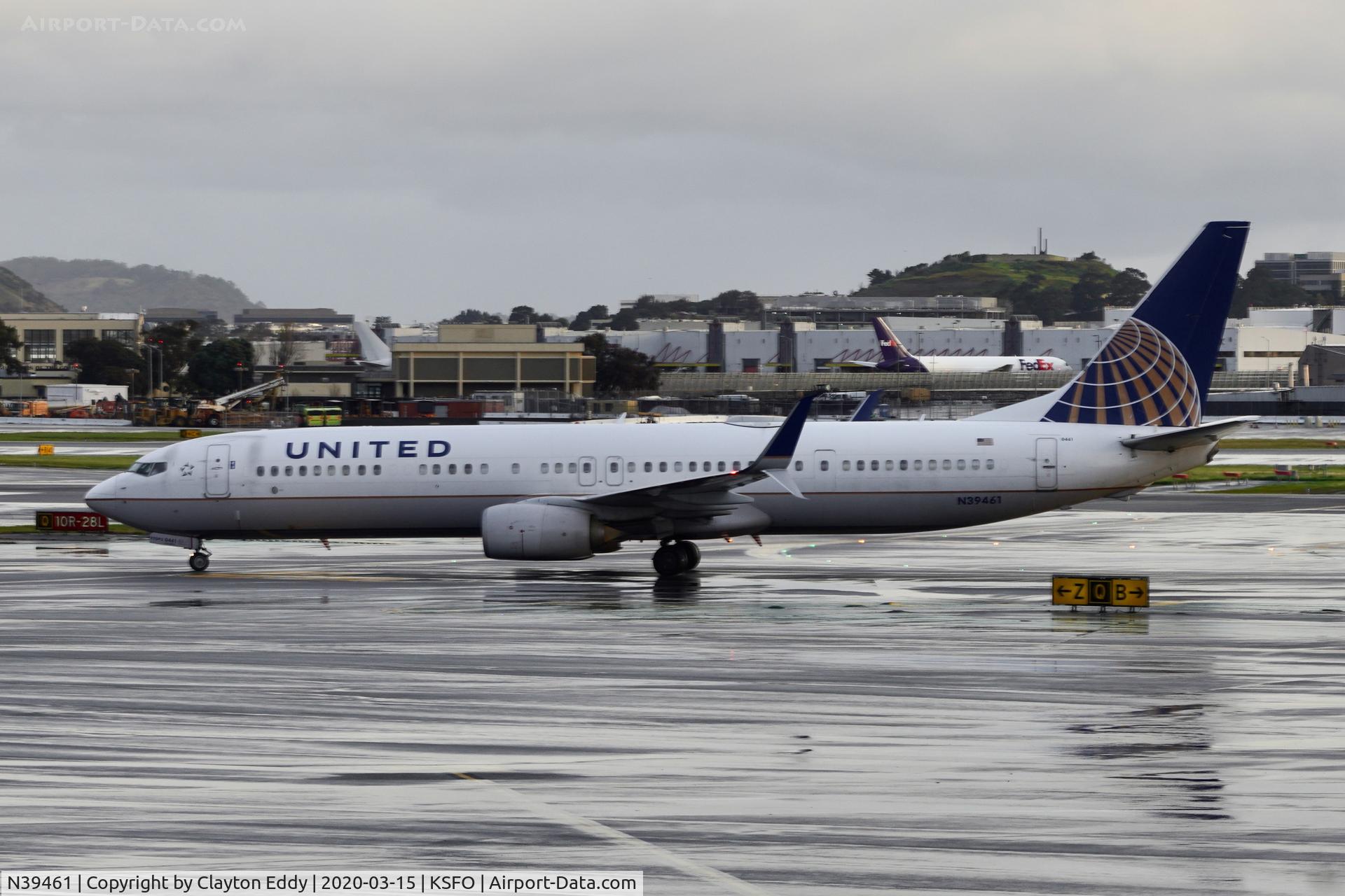 N39461, 2012 Boeing 737-924/ER C/N 37201, SFO 2020.