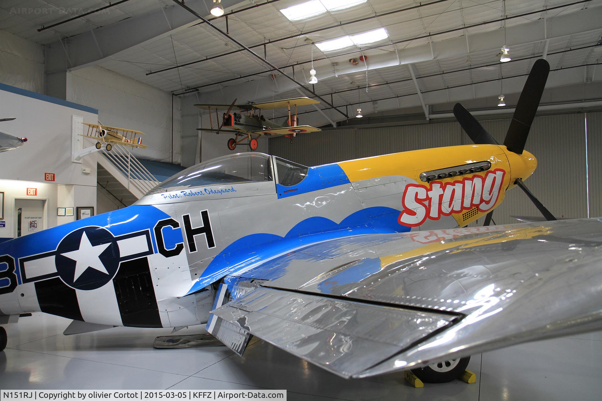 N151RJ, North American P-51D Mustang C/N 44-74404, fantasy paint scheme