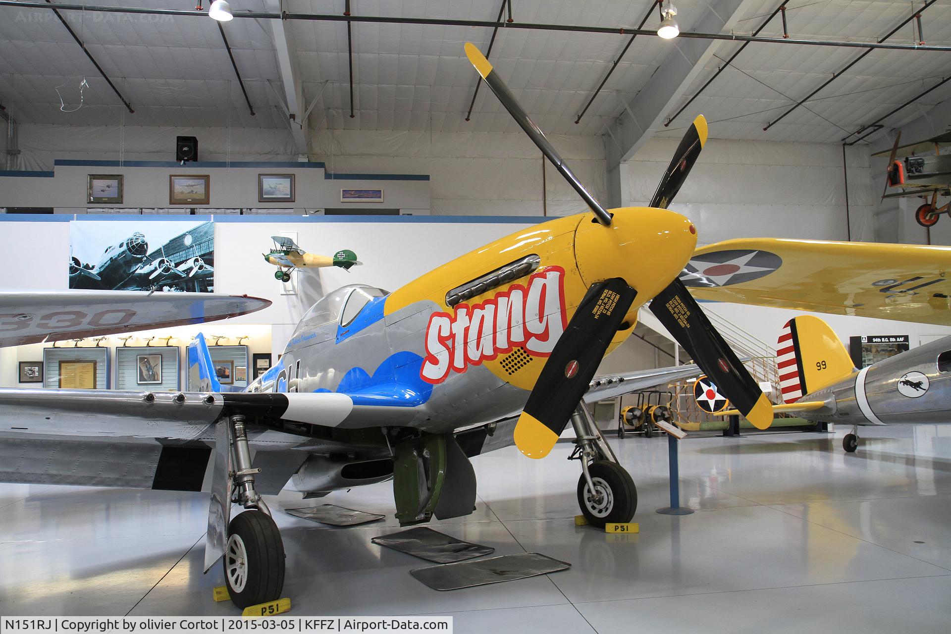 N151RJ, North American P-51D Mustang C/N 44-74404, CAF AZ wing