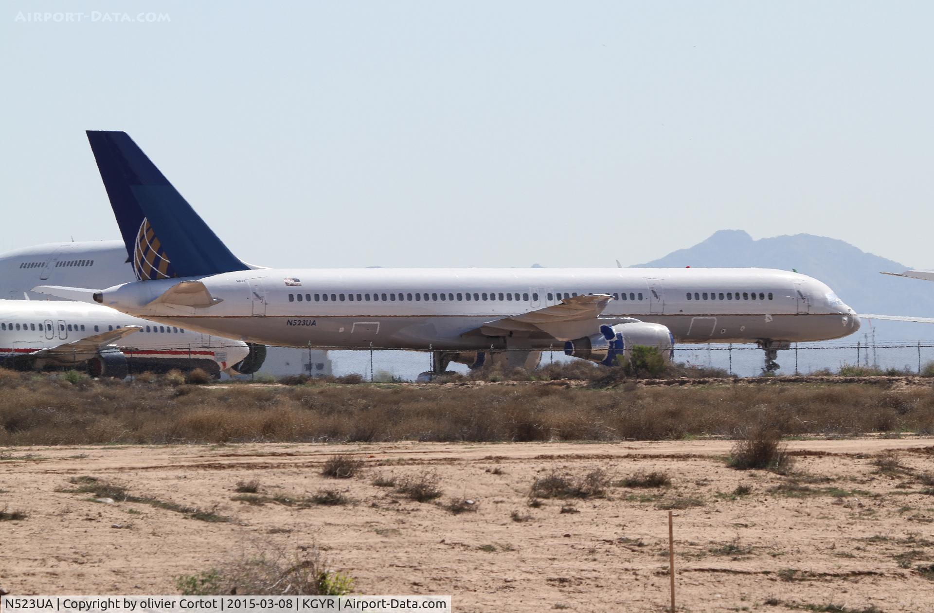 N523UA, 1990 Boeing 757-222 C/N 24932, last stop : Goodyear AZ