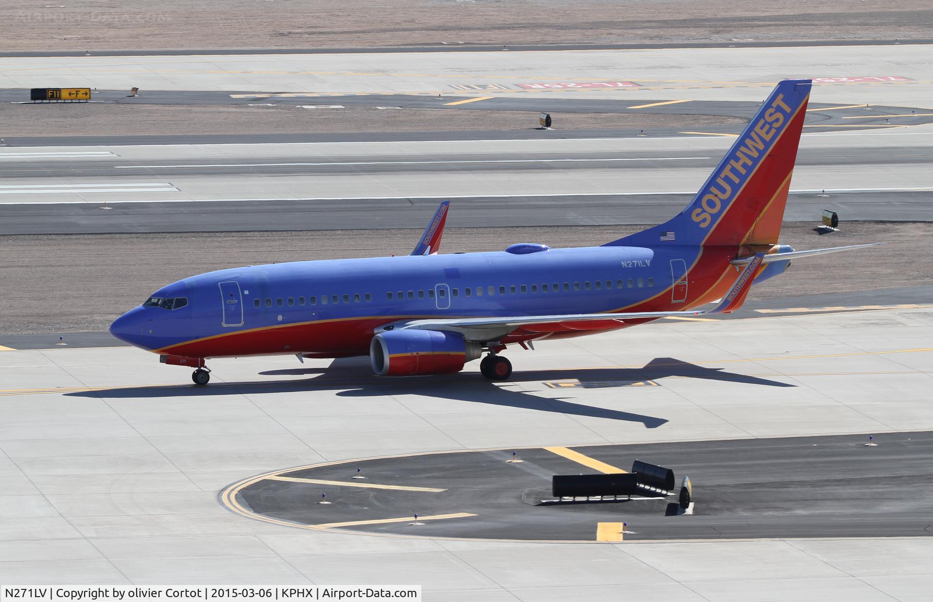 N271LV, 1998 Boeing 737-705 C/N 29090, Phoenix 2015
