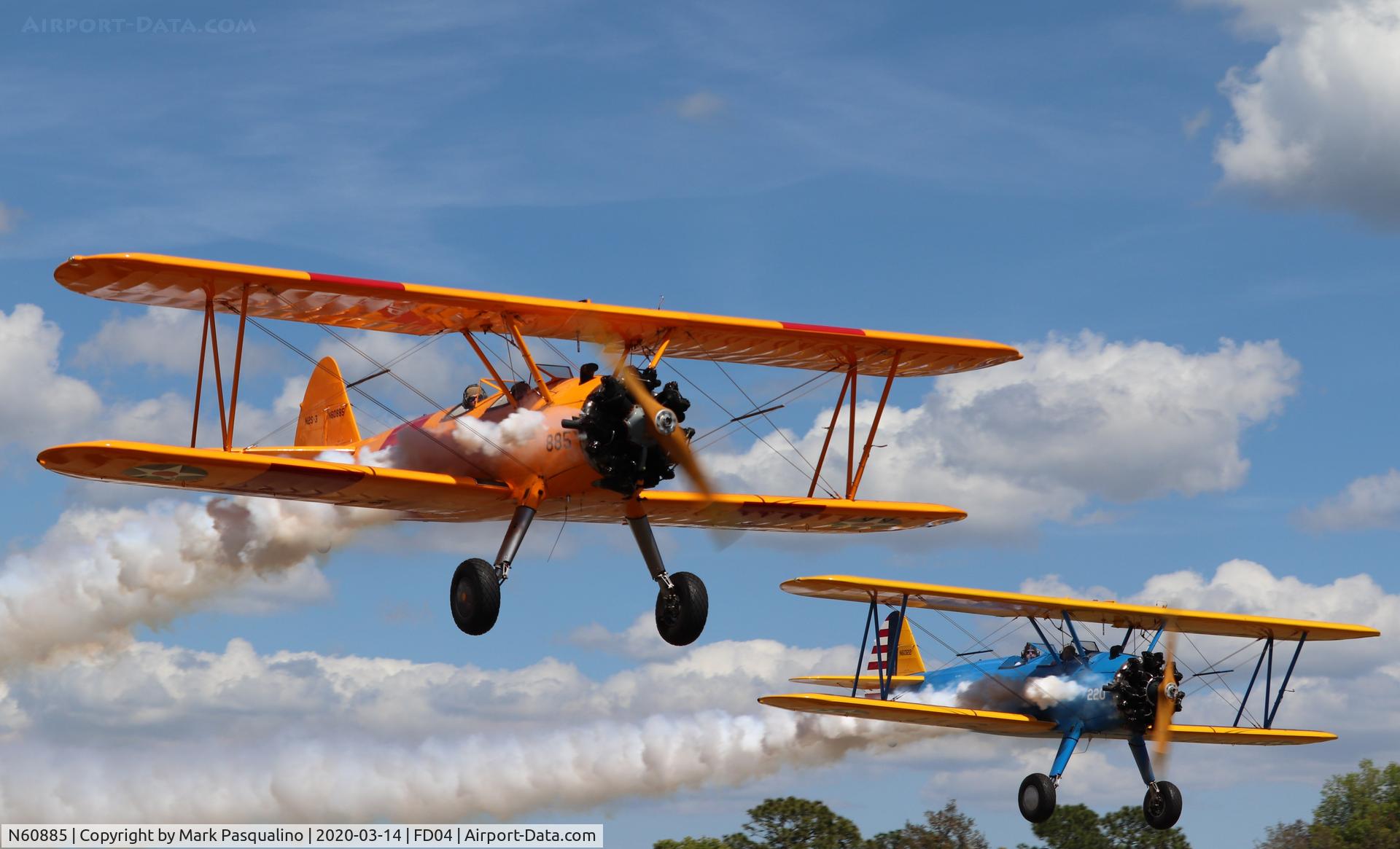N60885, 1941 Boeing A75N1(PT17) C/N 75-2757, Stearman