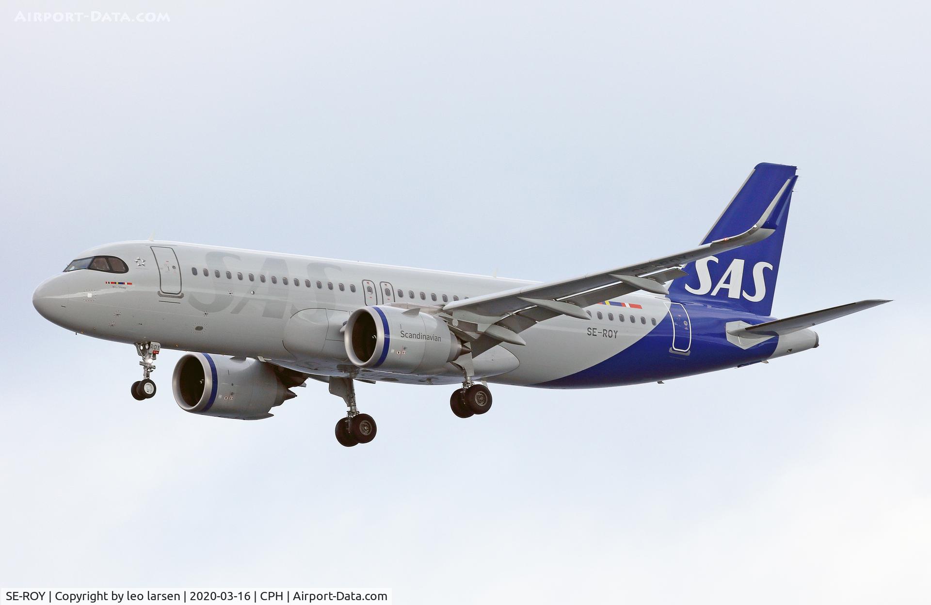 SE-ROY, 2019 Airbus A320-251N C/N 9316, Copenhagen 16.3.2020