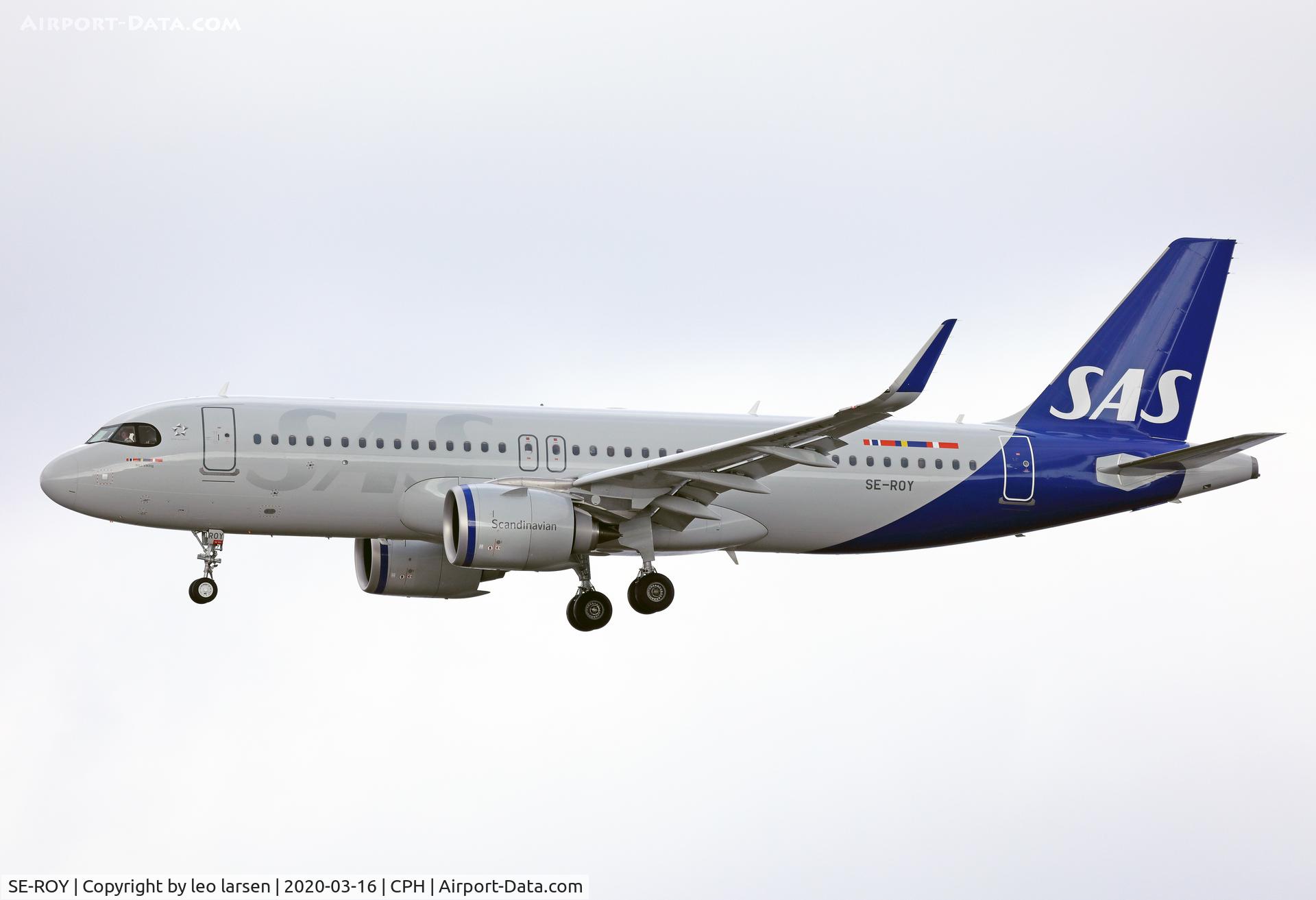 SE-ROY, 2019 Airbus A320-251N C/N 9316, Copenhagen 16.3.2020