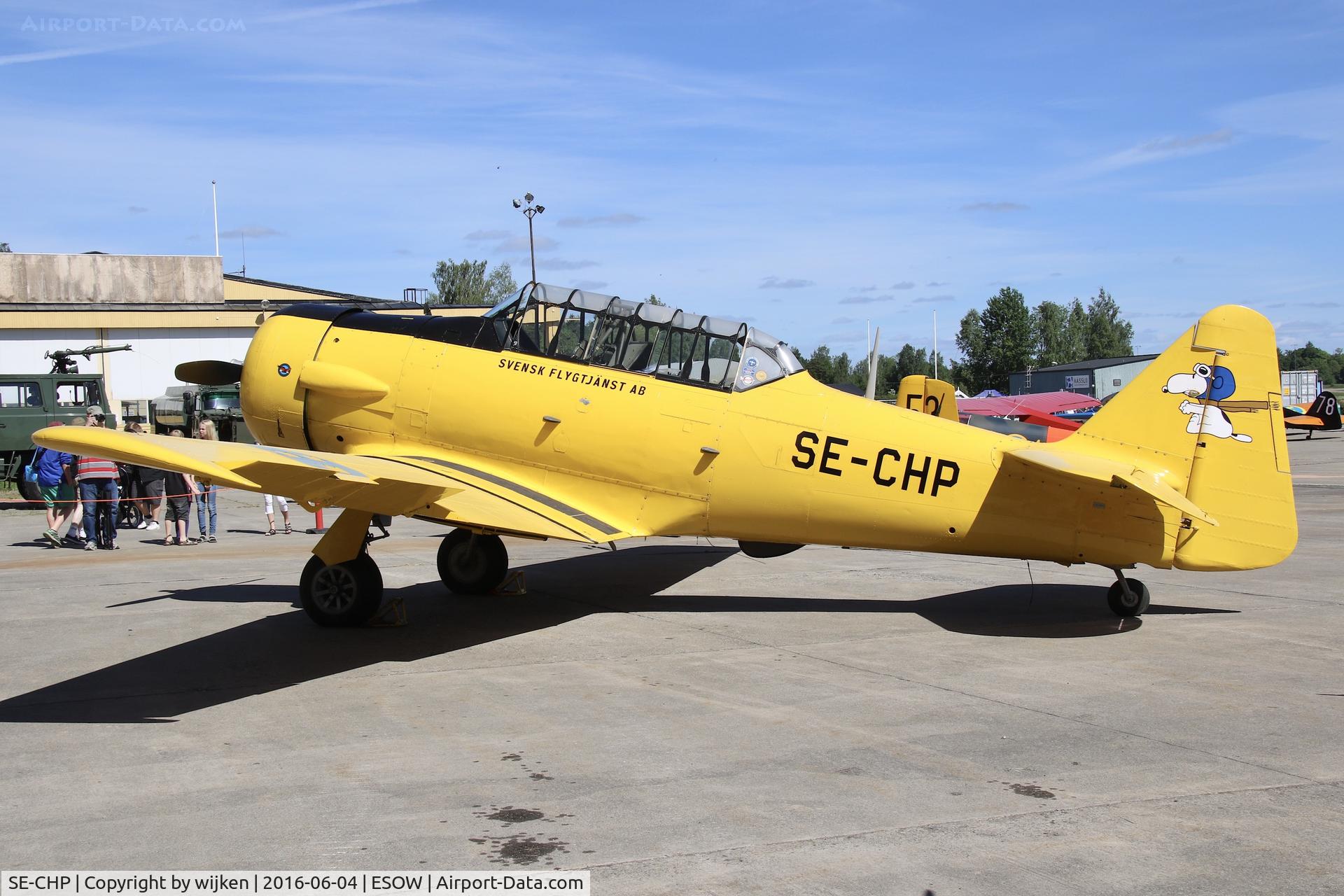 SE-CHP, 1941 North American AT-6A Texan C/N 78-6821, Roll Out 2016