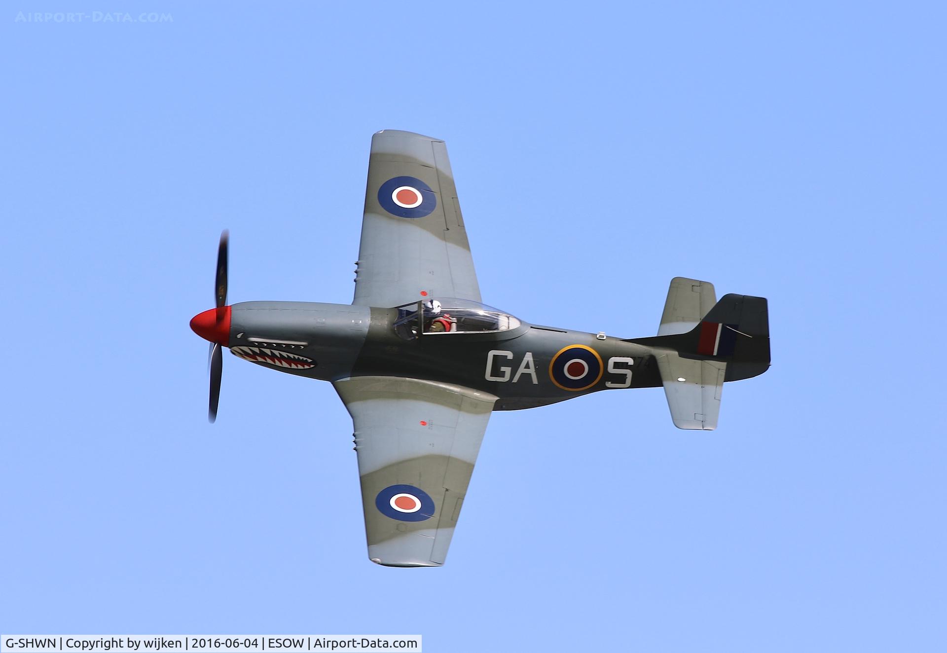 G-SHWN, 1944 North American P-51D Mustang C/N 122-40417, Roll Out 2016