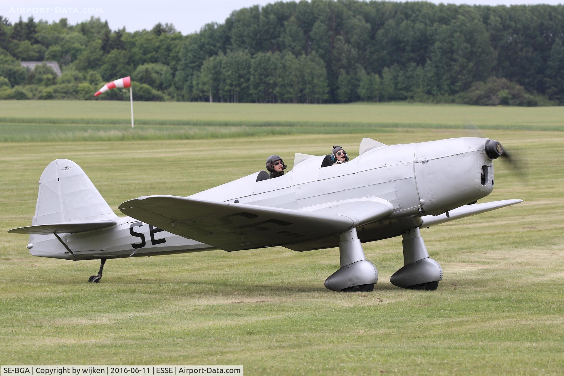 SE-BGA, 1940 Klemm Kl-35D C/N 1983-1297, Skå-Edeby