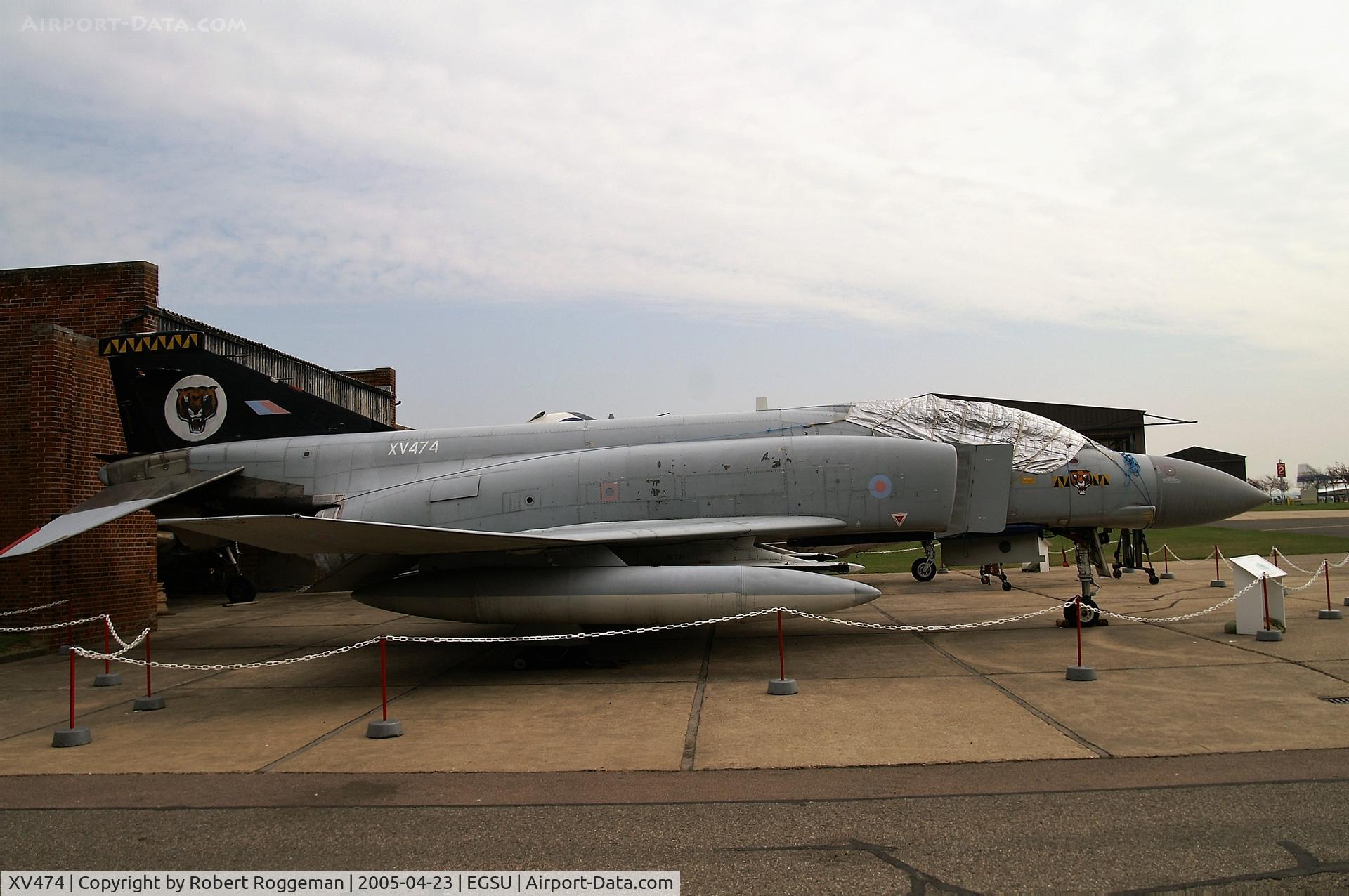 XV474, 1969 McDonnell Douglas Phantom FGR2 C/N 3309, DUXFORD.74 SQD.