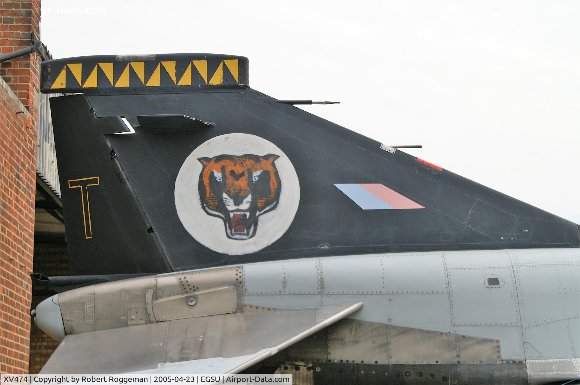 XV474, 1969 McDonnell Douglas Phantom FGR2 C/N 3309, DUXFORD.74 SQD.