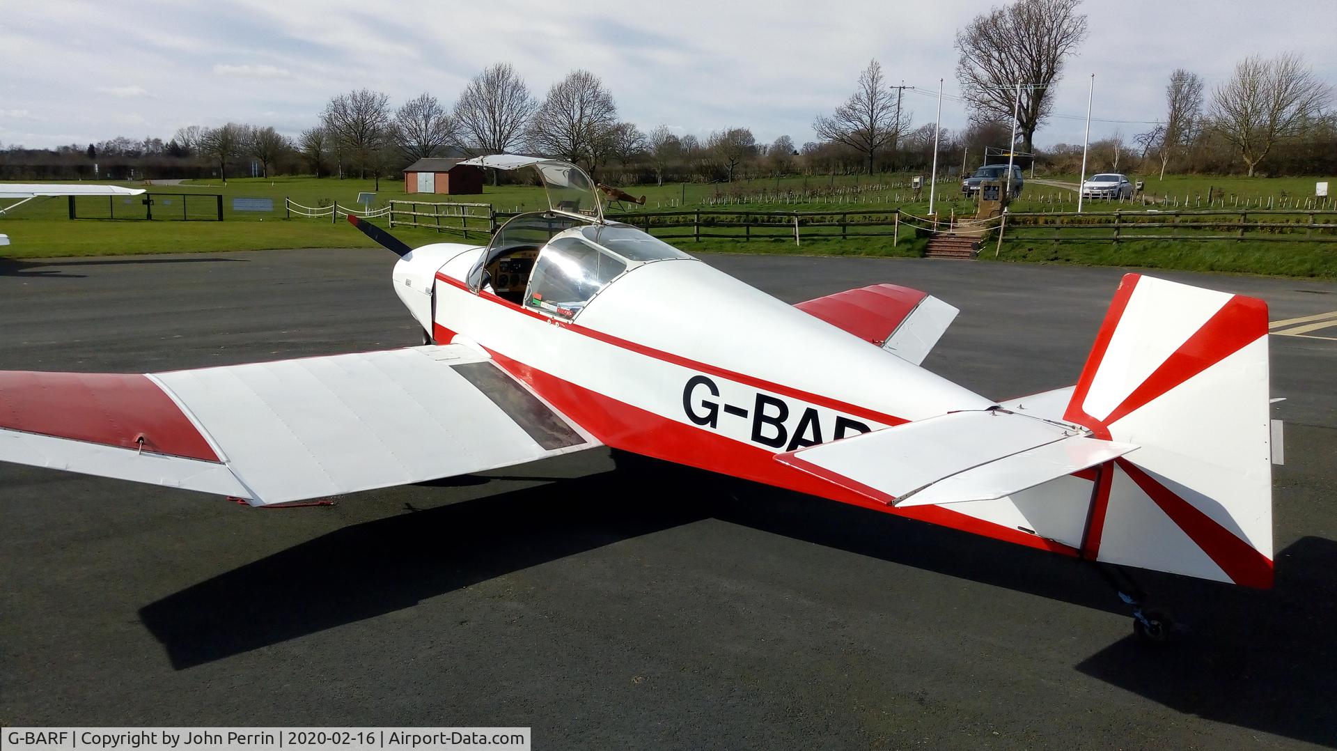 G-BARF, 1960 Wassmer (Jodel) D-112 Club C/N 1019, Spotted at Shobdon Airfield Herefordshire