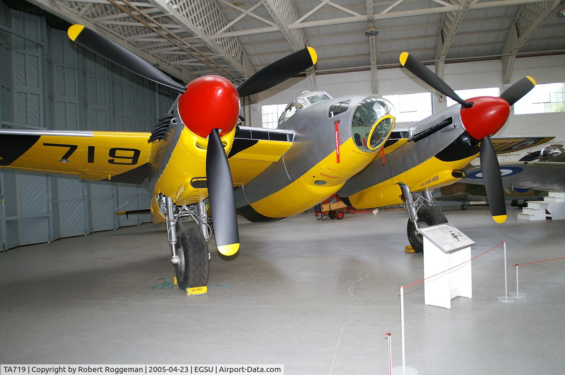 TA719, De Havilland DH-98 Mosquito TT.35 C/N Not found TA719, TARGET TUG.