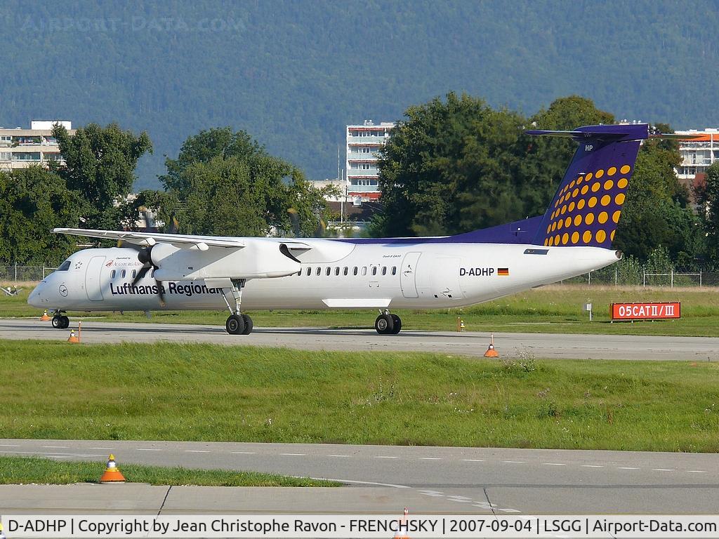 D-ADHP, 1998 De Havilland Canada DHC-8-402 Dash 8 C/N 4003, Augsburg Airways