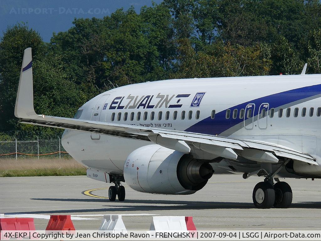 4X-EKP, 2001 Boeing 737-8Q8 C/N 30639, El Al Israel Airlines
