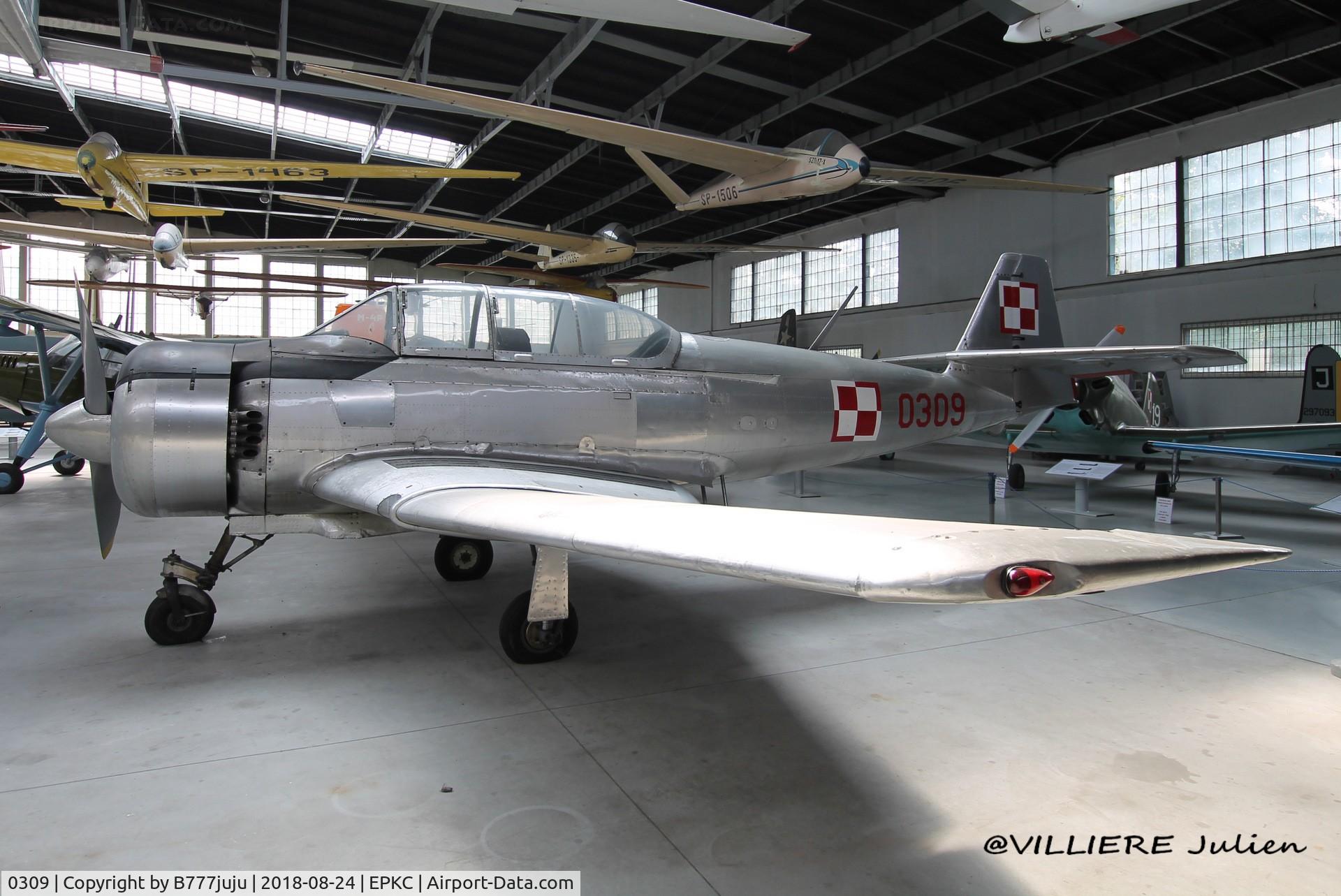 0309, 1956 PZL-Mielec TS-8 Bies C/N 1E0309, at Cracovie