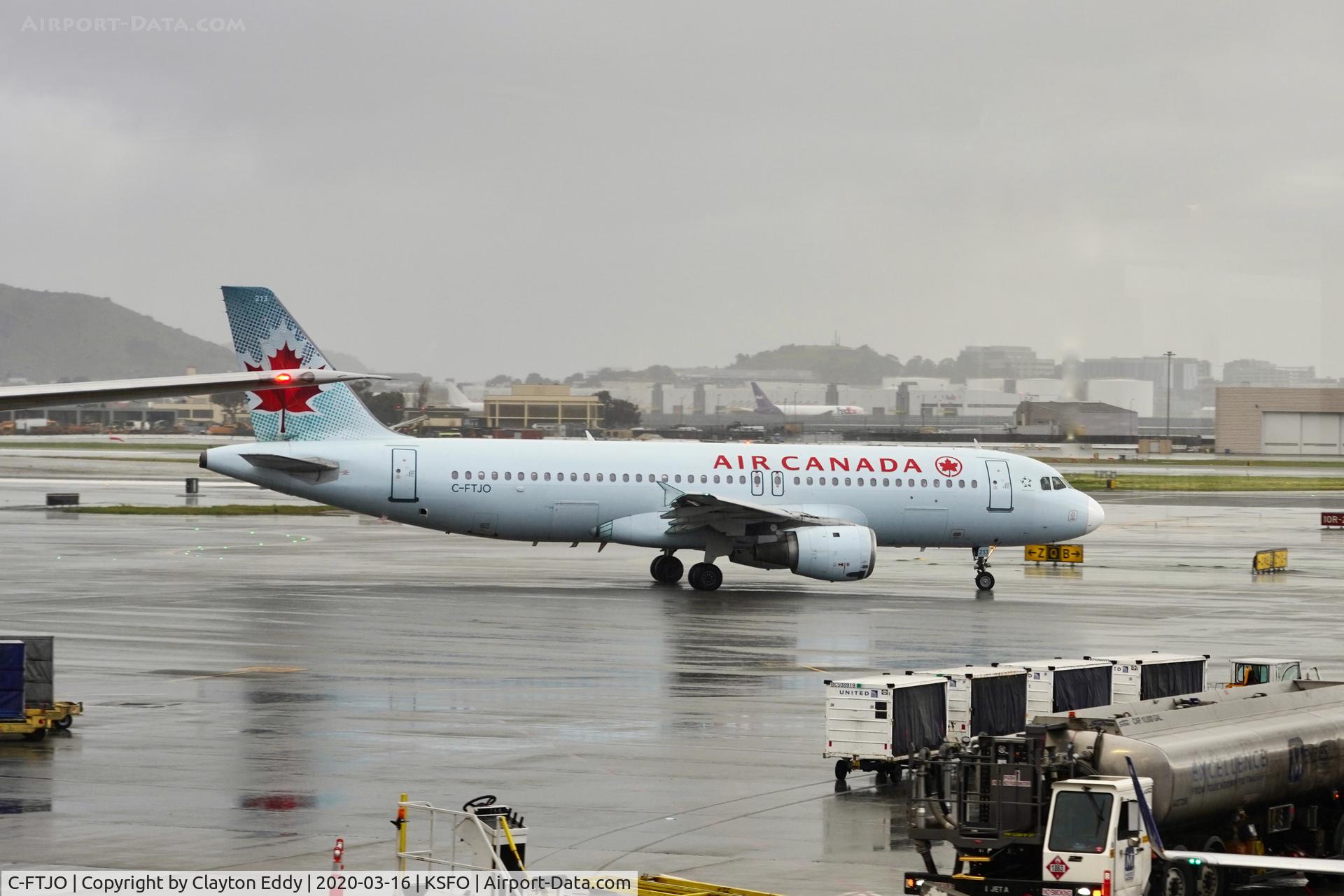 C-FTJO, 1991 Airbus A320-211 C/N 183, SFO 2020.