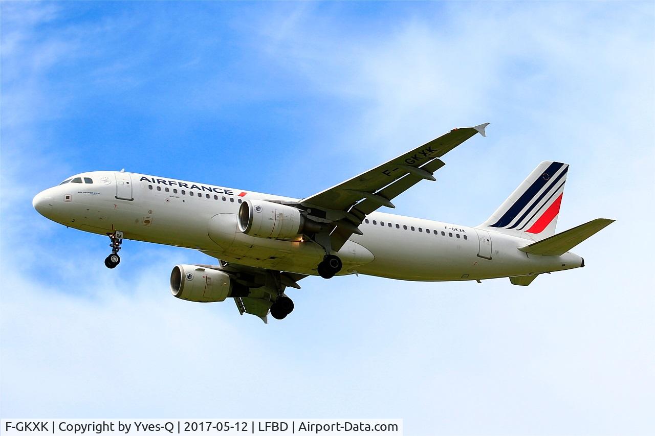 F-GKXK, 2003 Airbus A320-214 C/N 2140, Airbus A320-214, Short approach rwy 23, Bordeaux-Mérignac airport (LFBD-BOD)