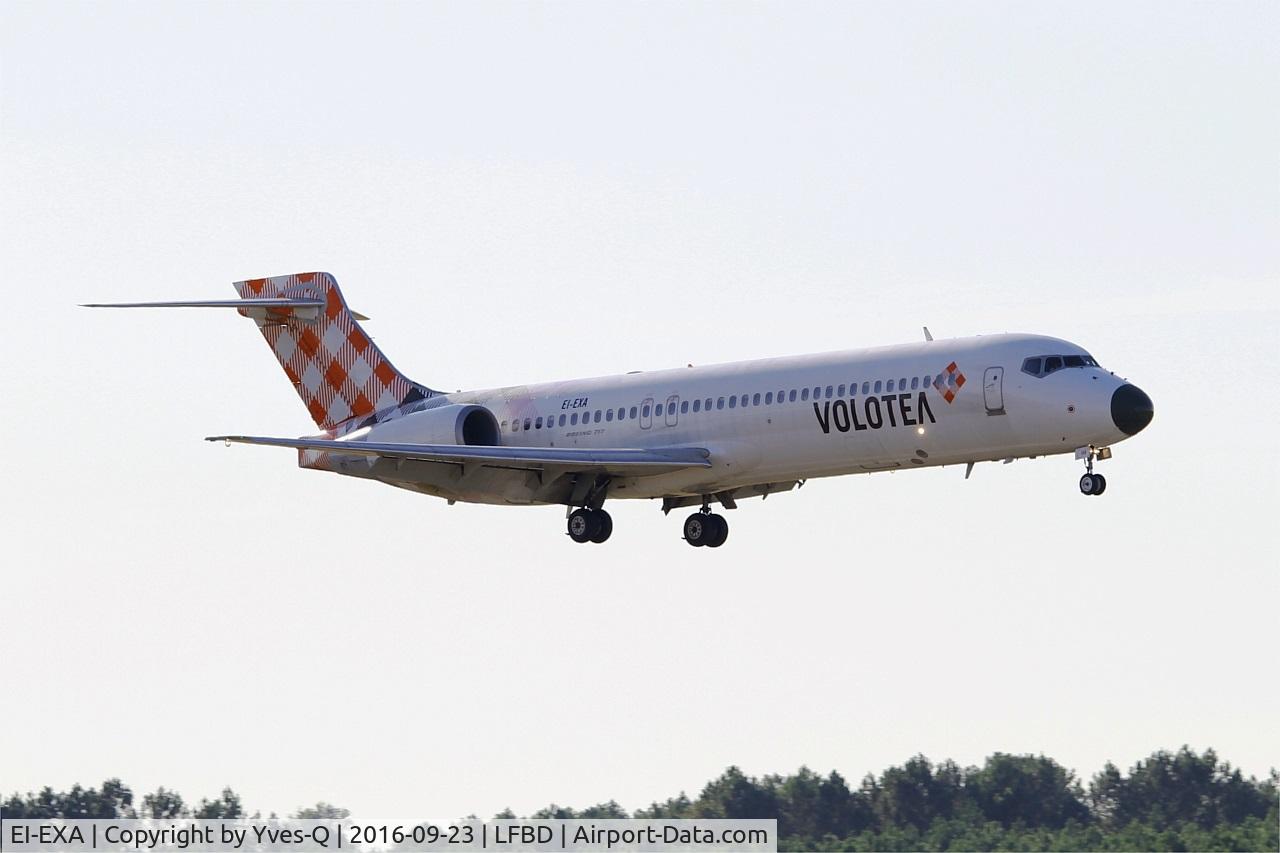 EI-EXA, 2003 Boeing 717-2BL C/N 55172, Boeing 717-2BL, On final rwy 05, Bordeaux Mérignac airport (LFBD-BOD)