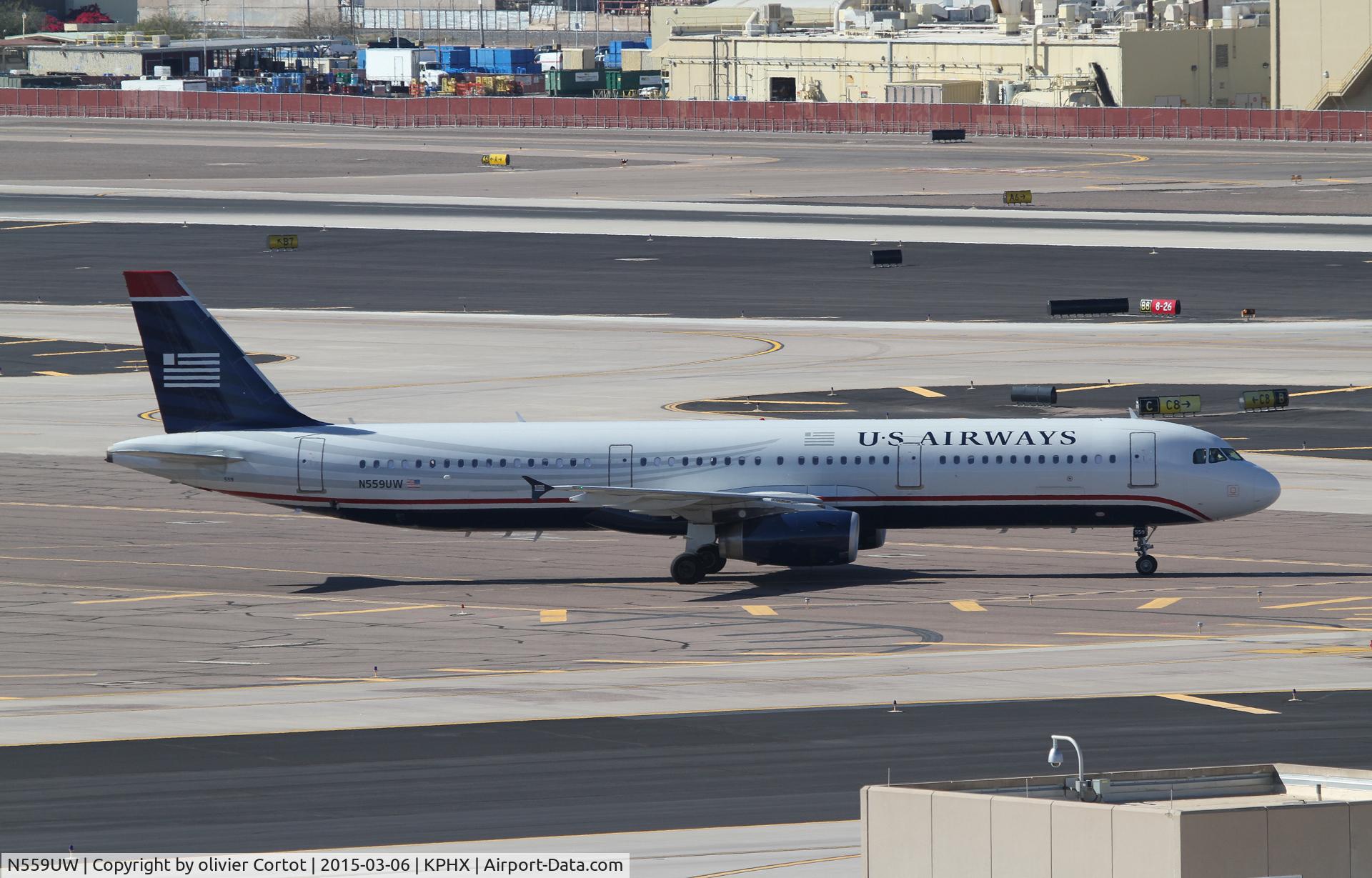 N559UW, 2012 Airbus A321-231 C/N 5292, Phoenix 2015