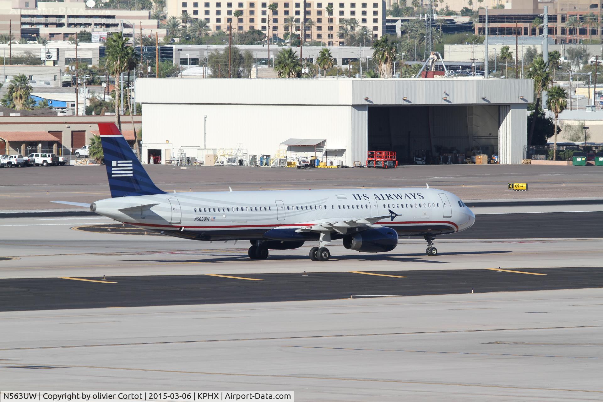 N563UW, 2012 Airbus A321-231 C/N 5368, Phoenix 2015