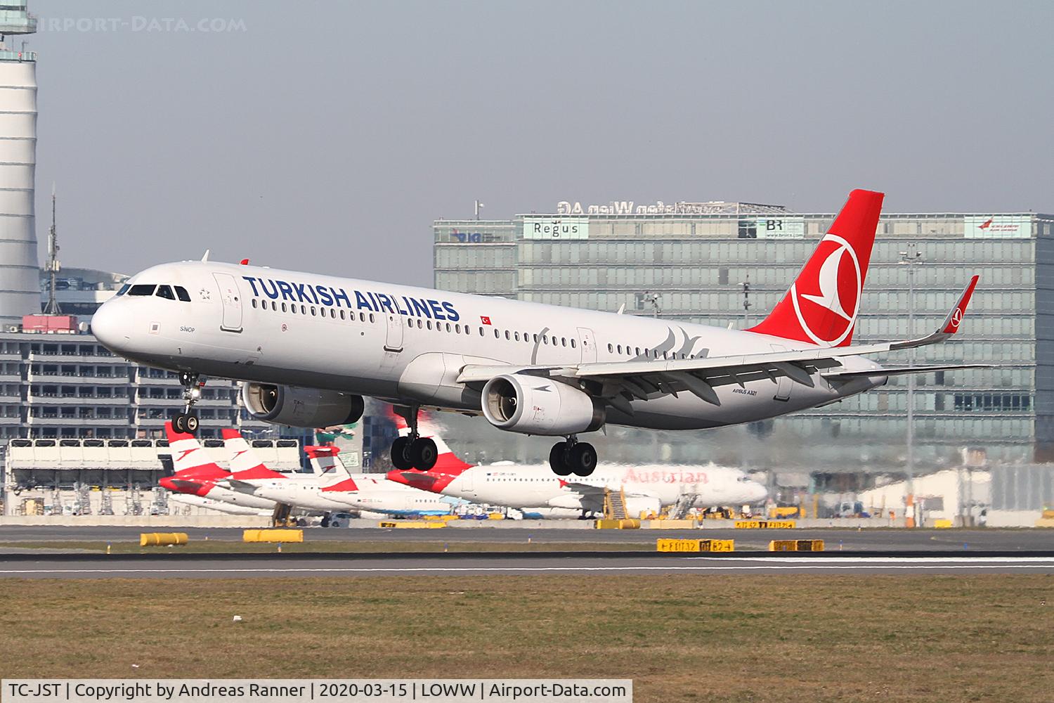 TC-JST, 2015 Airbus A321-231 C/N 6682, Turkish Airlines A321